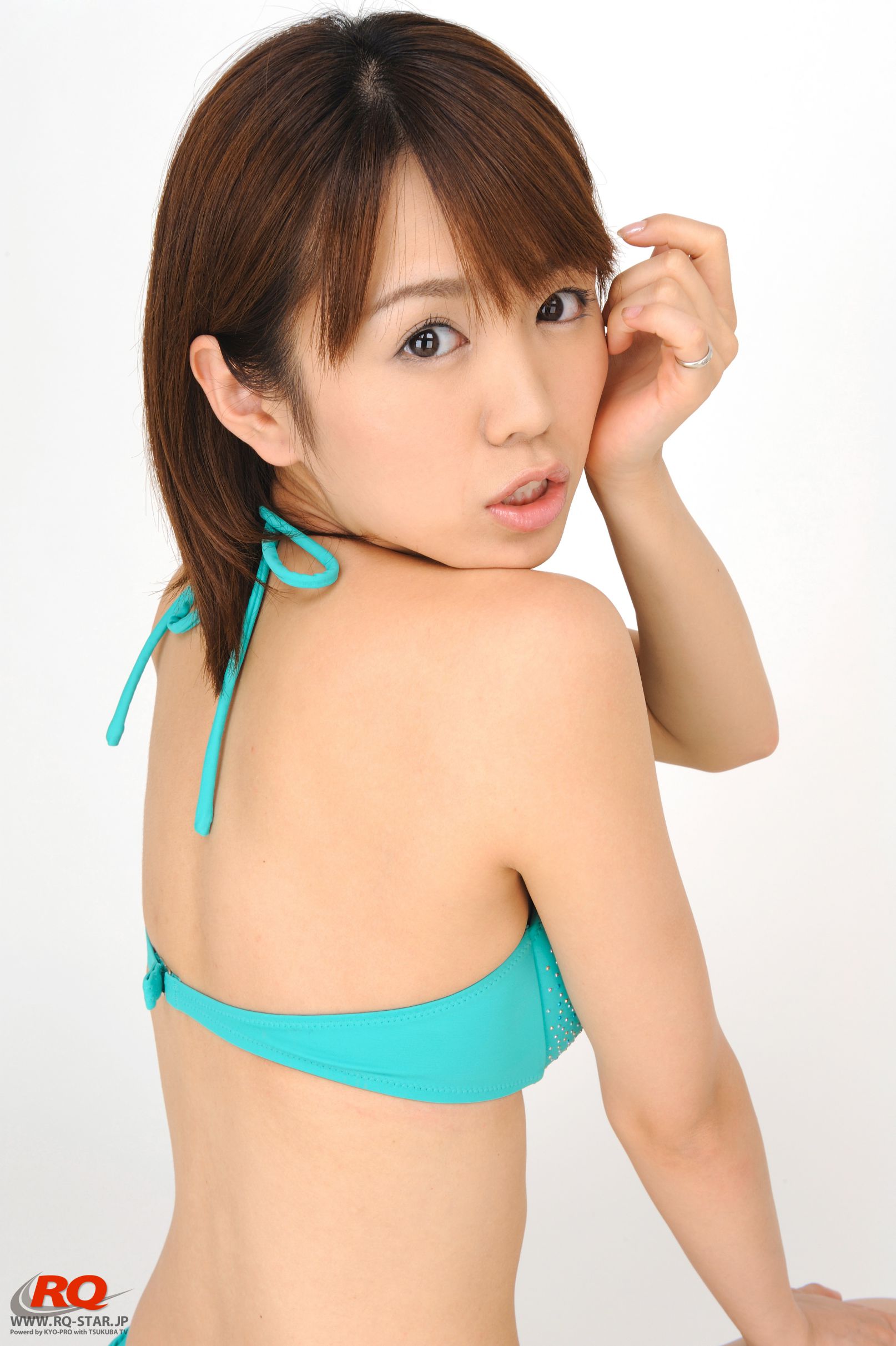 [RQ-STAR] NO.00059 黒沢琴美 Swim Suits – Green 写真/(47P)