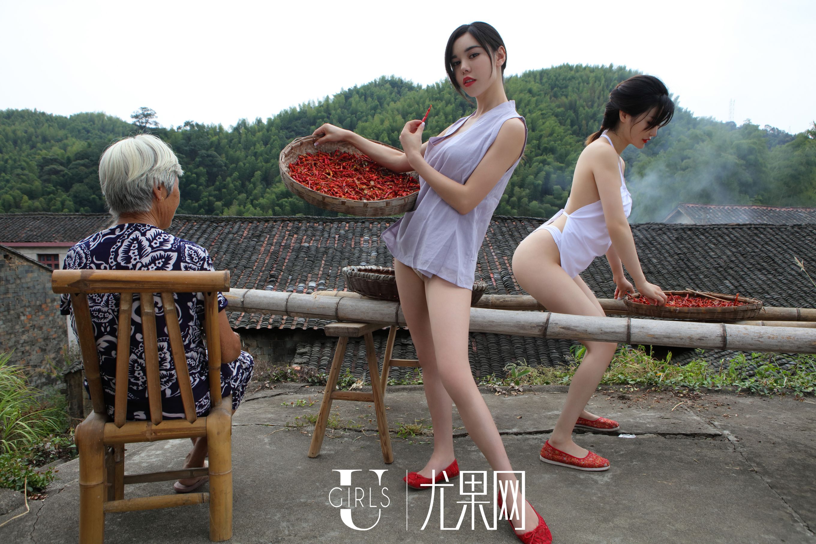 沈佳熹/颜爱泽/于思琪《合家欢》 [尤果网Ugirls] T020/(52P)