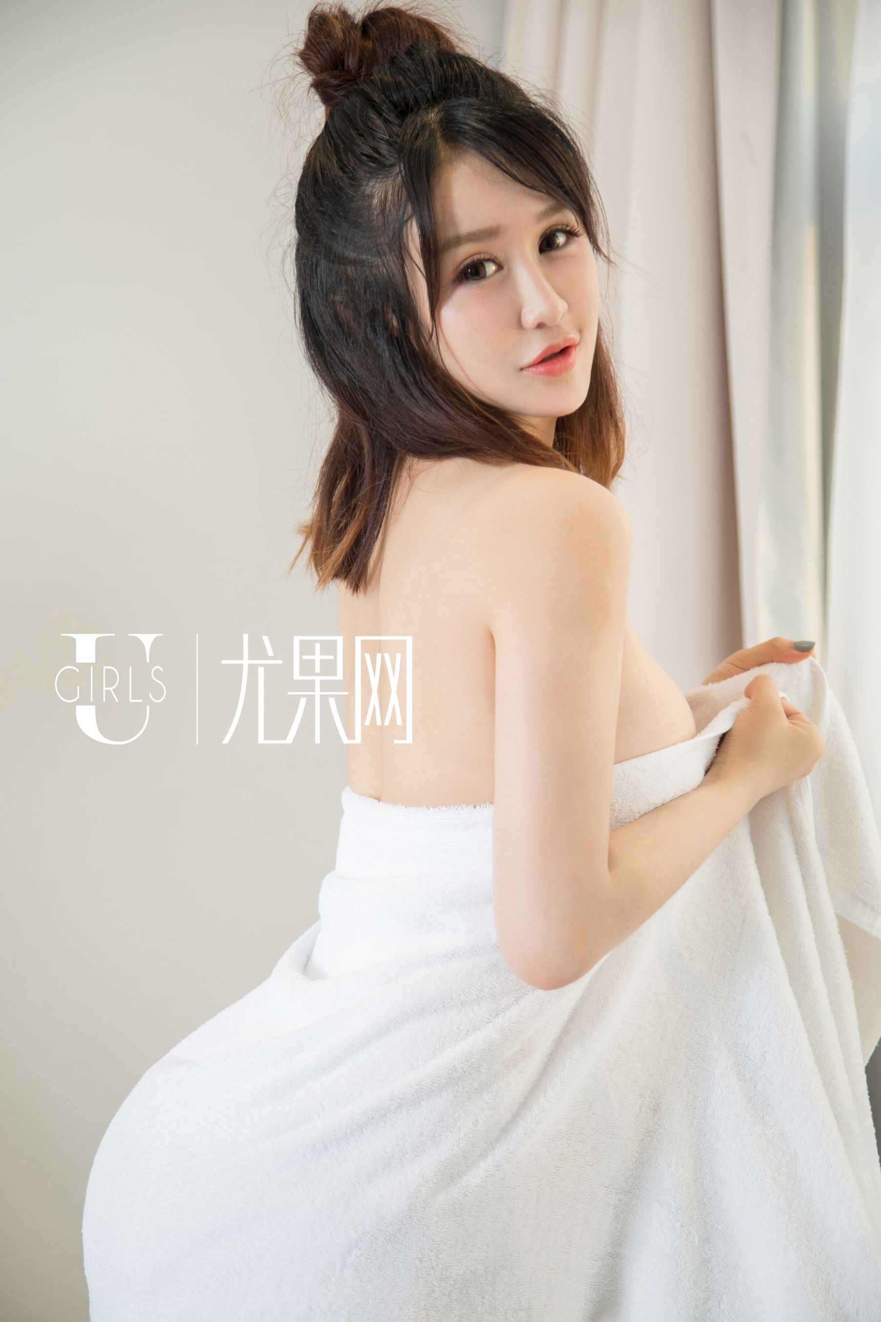 [尤果网Ugirls] U198 童颜巨乳颜爱泽/(65P)