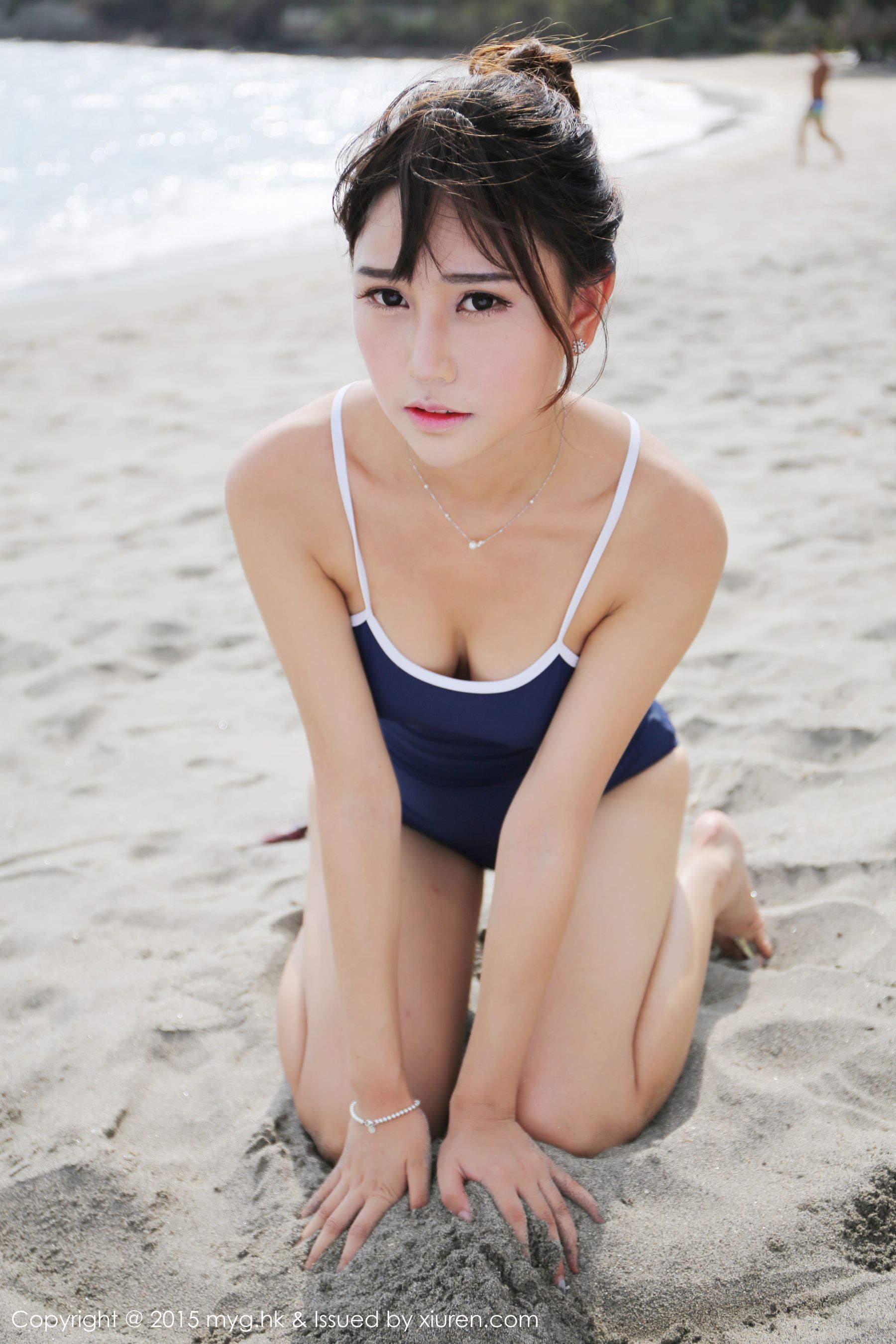 Milk楚楚《海滩死库水》 [美媛馆MyGirl] Vol.147/(64P)