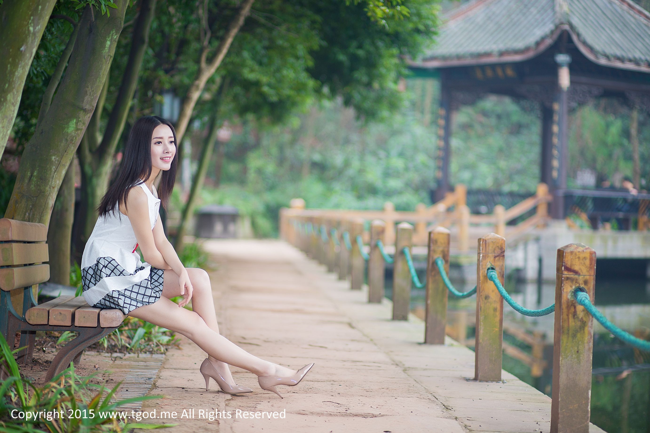 梁晶莹、李珂《女神驾到》峨眉山红珠山温泉武媚娘传奇 [TGOD推女神] 写真集/(53P)