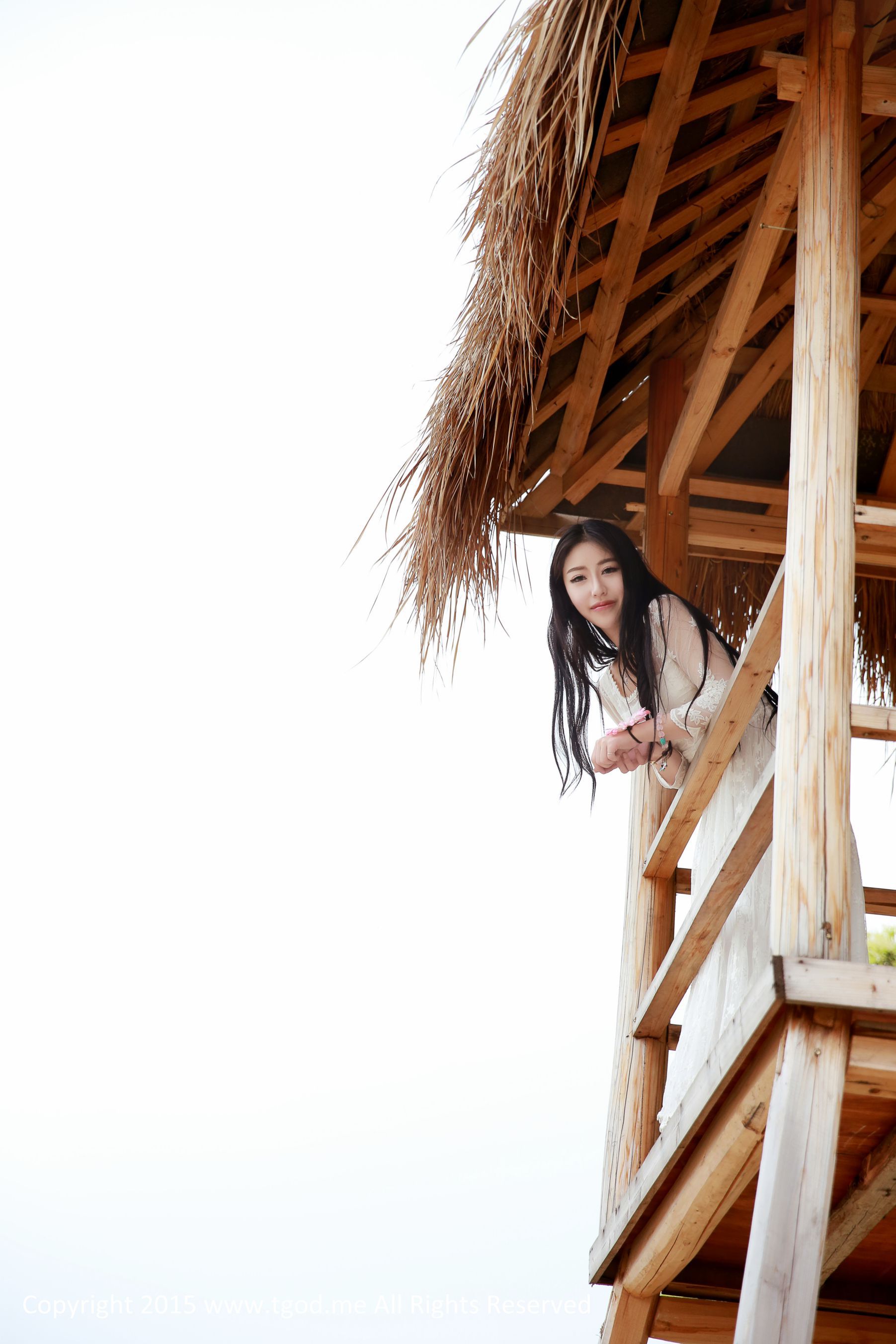 青春女神鲁思羽、夏静 《女神驾到》九江花源谷 [TGOD推女神] 写真集/(50P)