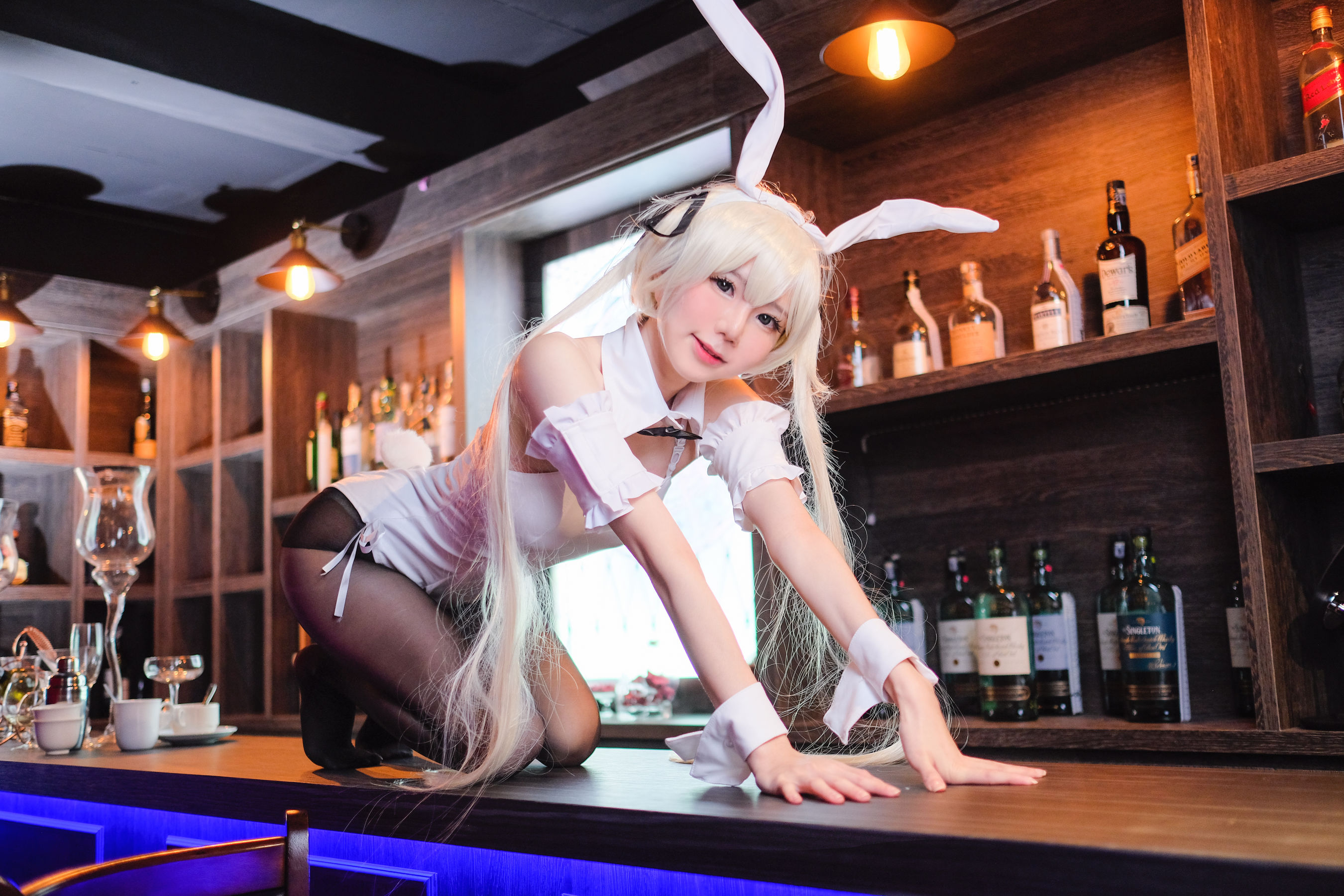 [网红COSER写真] Sally Dorasnow - Sora Kasugano Bunny Suit/(22P)