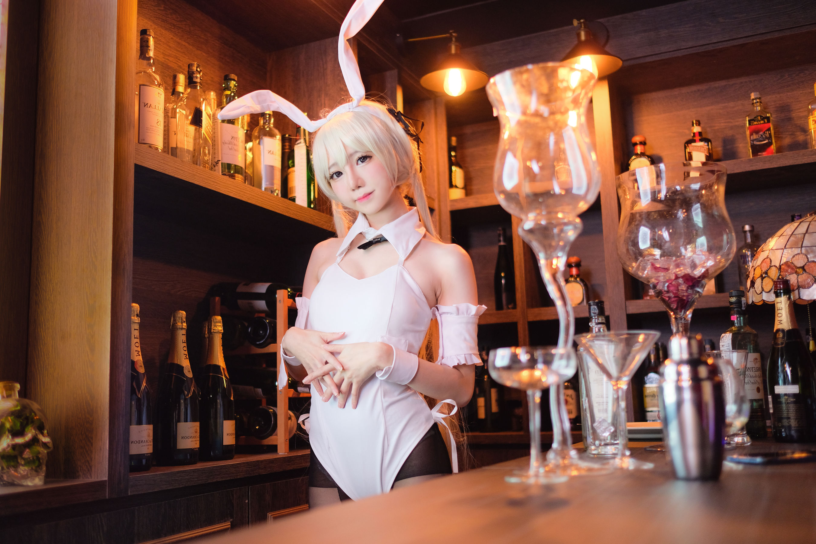 [网红COSER写真] Sally Dorasnow - Sora Kasugano Bunny Suit/(22P)