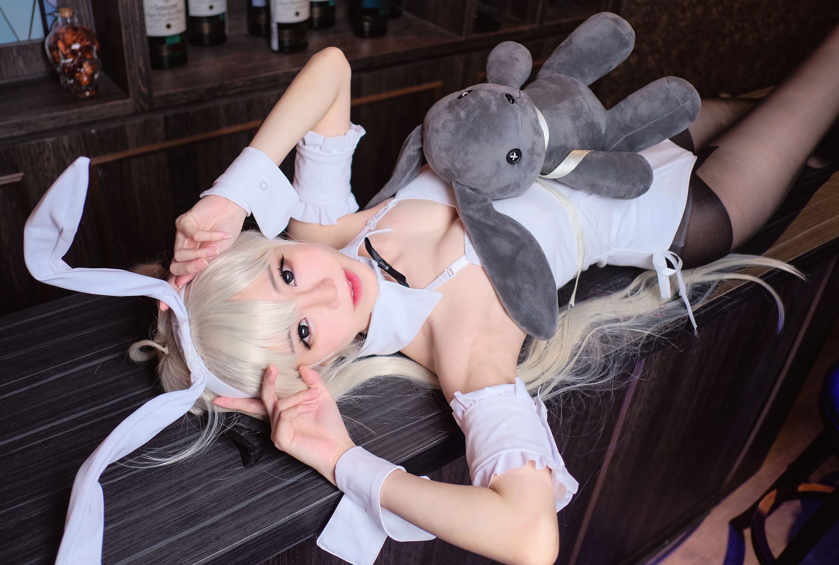 [网红COSER写真] Sally Dorasnow - Sora Kasugano Bunny Suit/(22P)