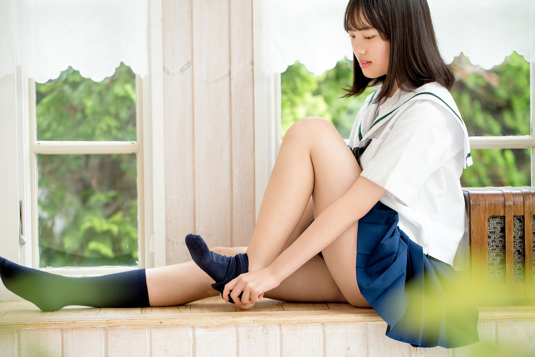 [Minisuka.tv] Sarina Kashiwagi 柏木さりな - Premium Gallery 3.1/(52P)