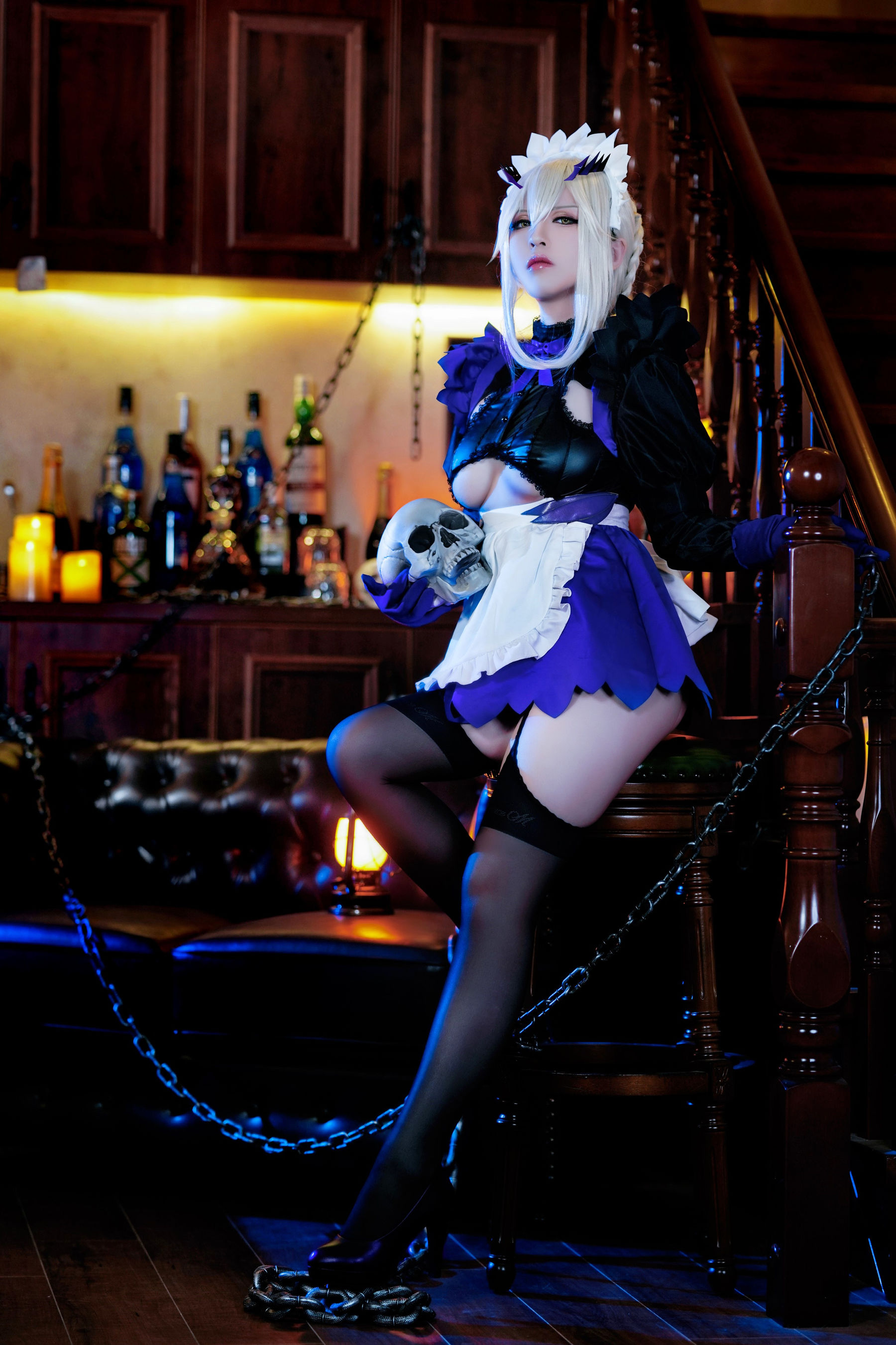 [网红COSER写真] 半半子 - LancerAlter Maid/(62P)