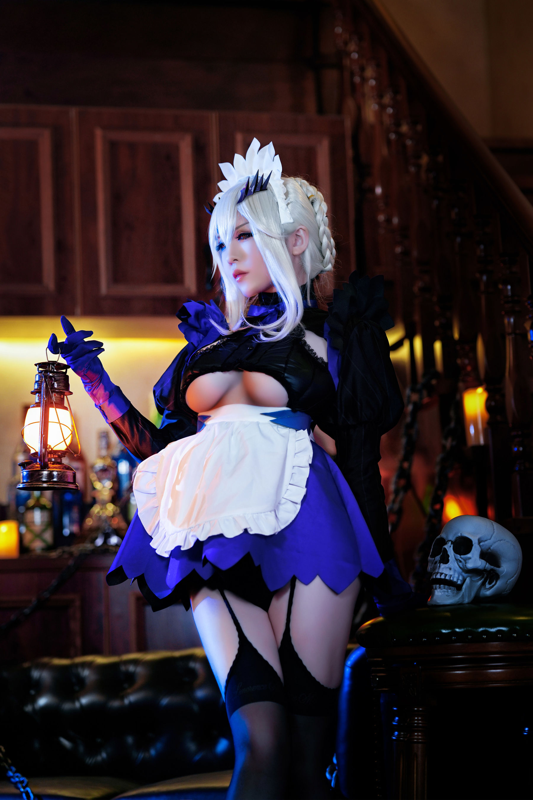 [网红COSER写真] 半半子 - LancerAlter Maid/(62P)