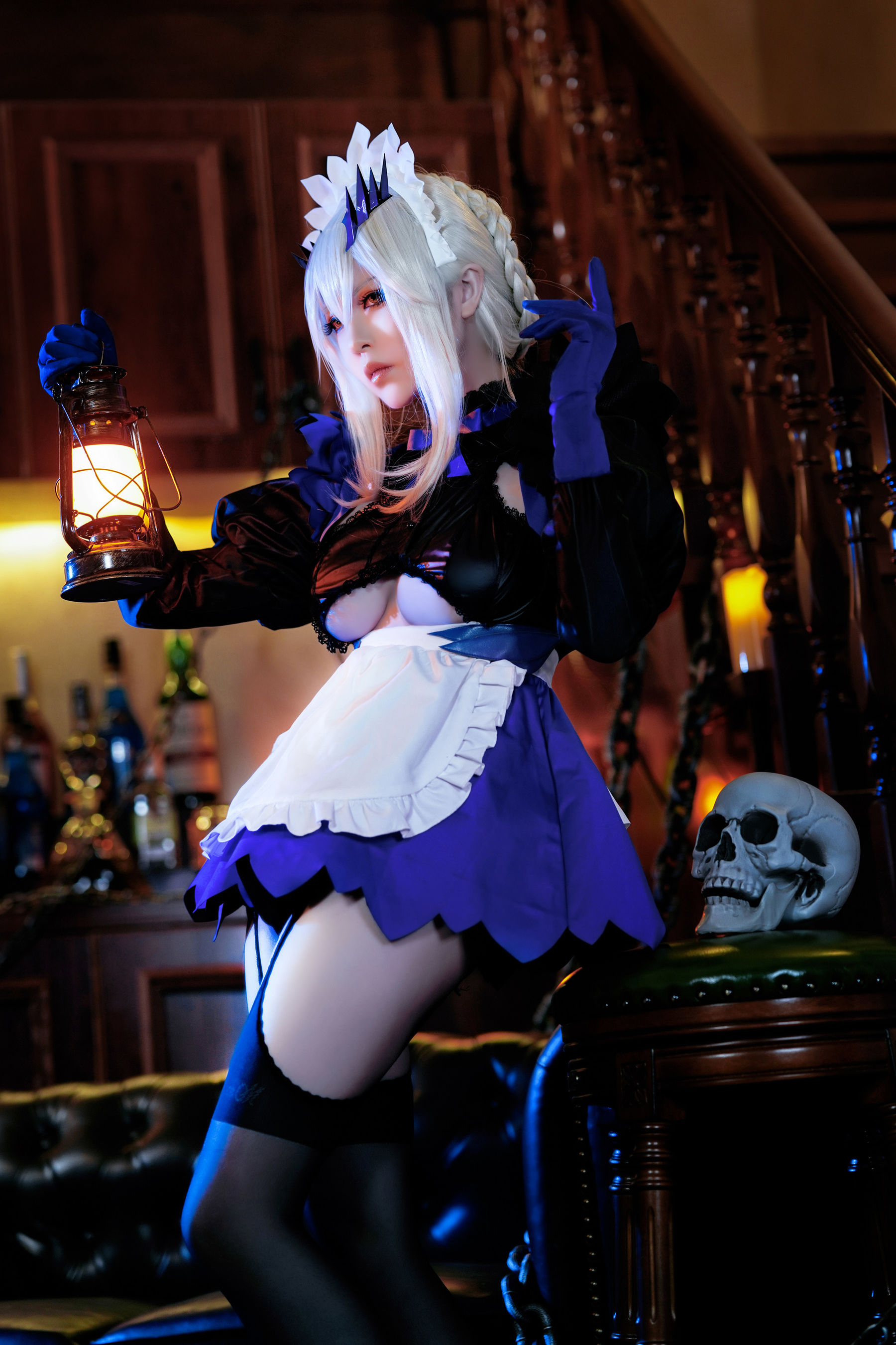 [网红COSER写真] 半半子 - LancerAlter Maid/(62P)