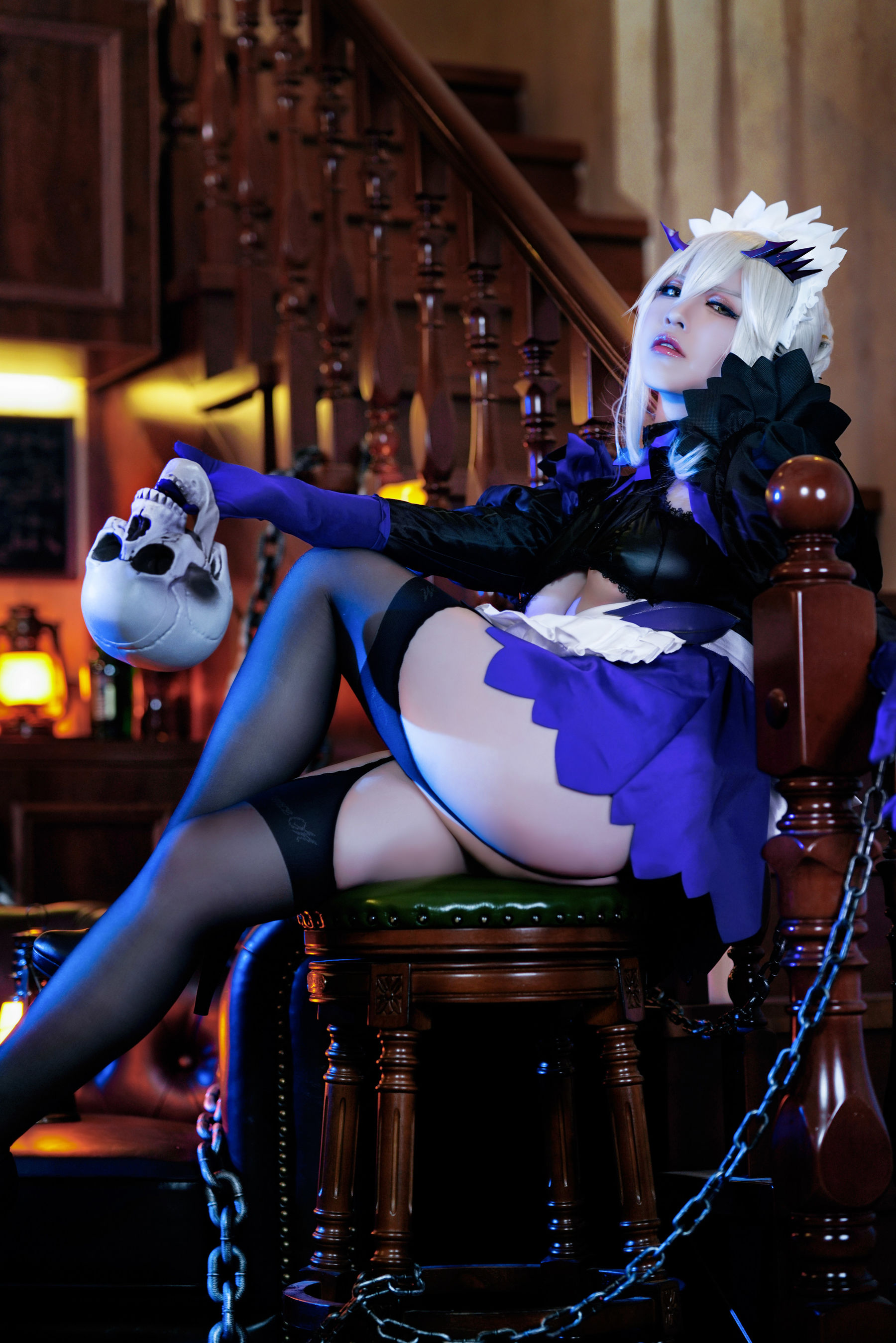 [网红COSER写真] 半半子 - LancerAlter Maid/(62P)