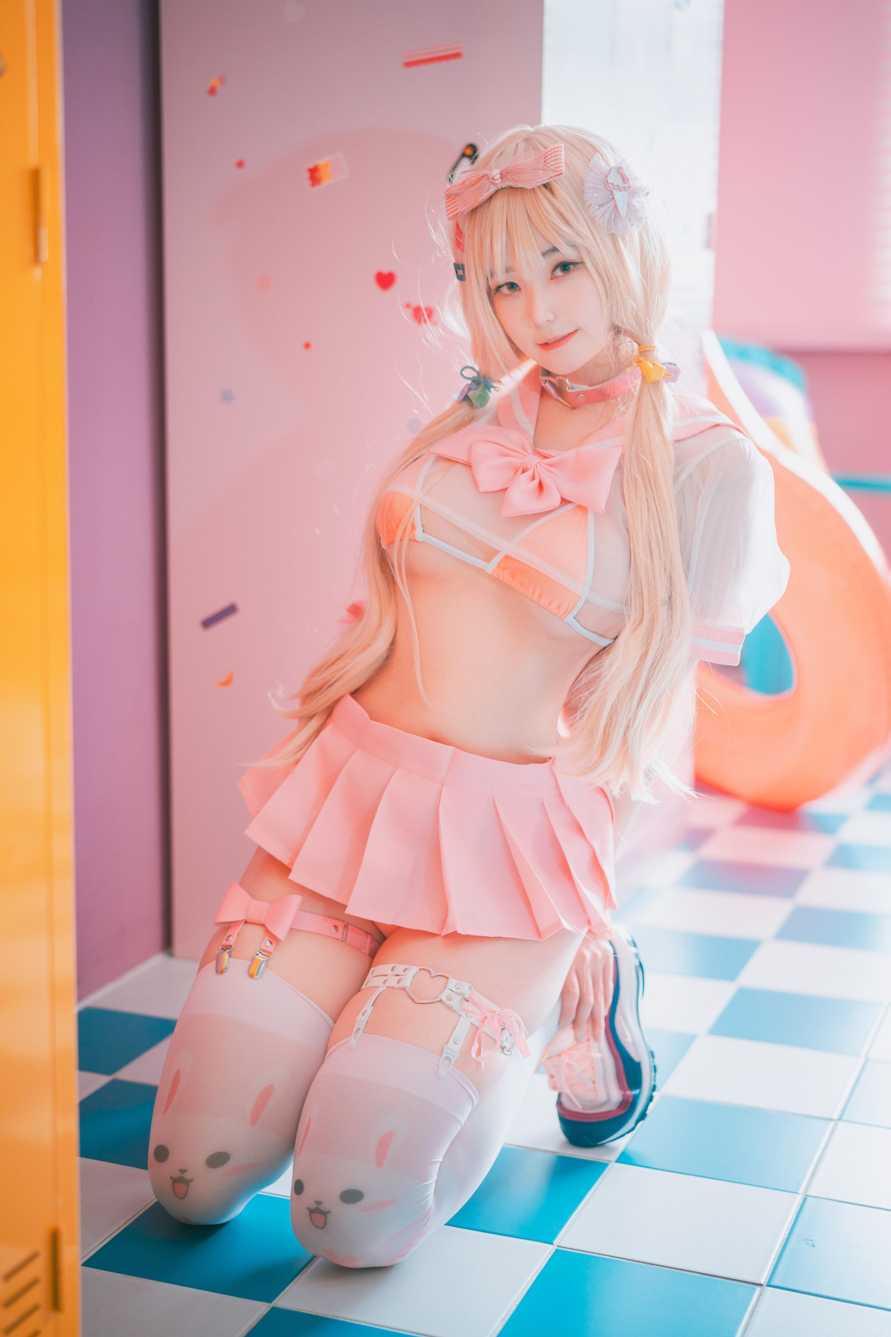 [DJAWA]  BamBi - Sheer Pink/(27P)