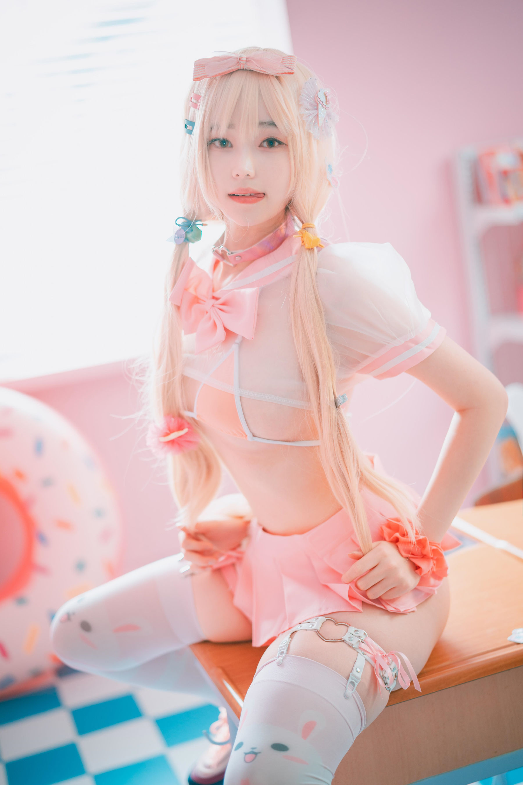 [DJAWA]  BamBi - Sheer Pink/(27P)