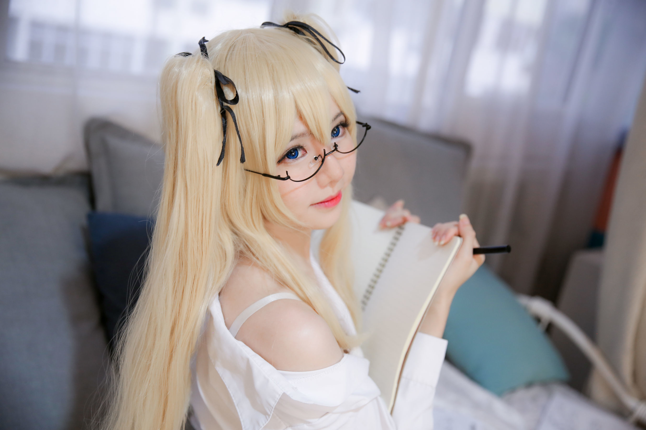 [网红COSER写真] Sally Dorasnow - Eriri School Girl/(43P)