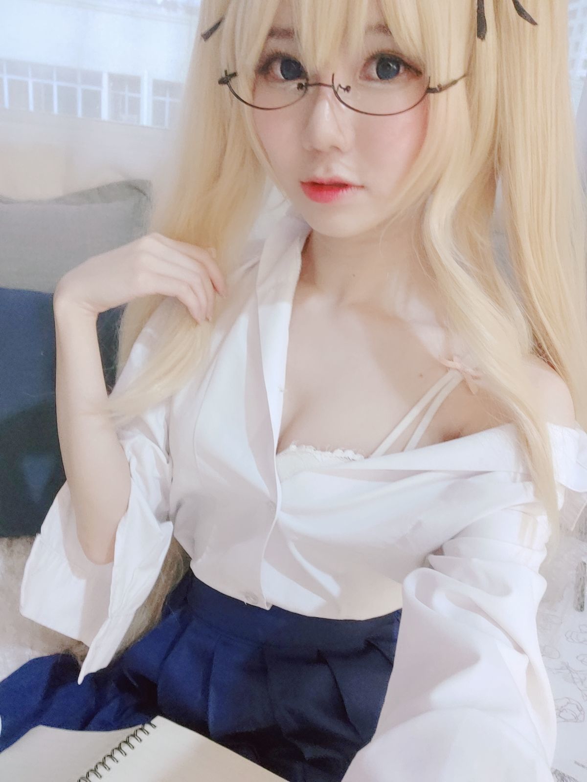 [网红COSER写真] Sally Dorasnow - Eriri School Girl/(43P)