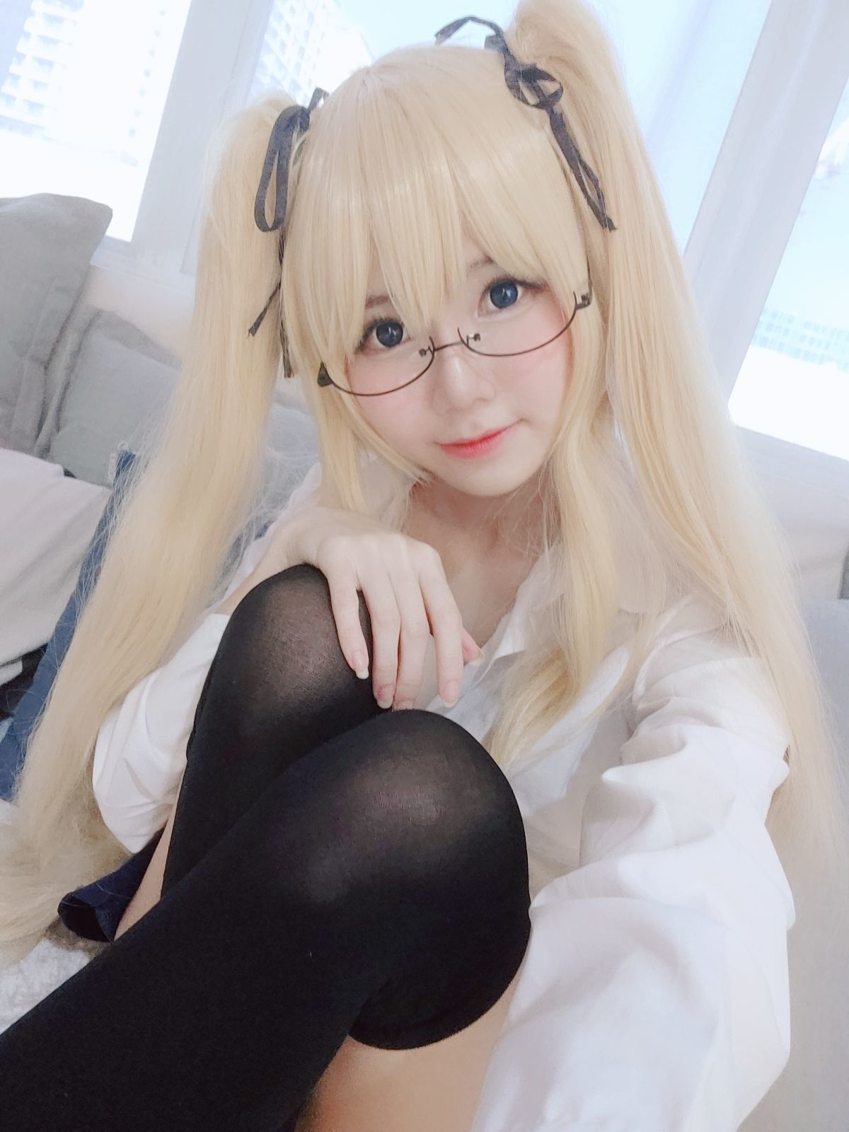 [网红COSER写真] Sally Dorasnow - Eriri School Girl/(43P)