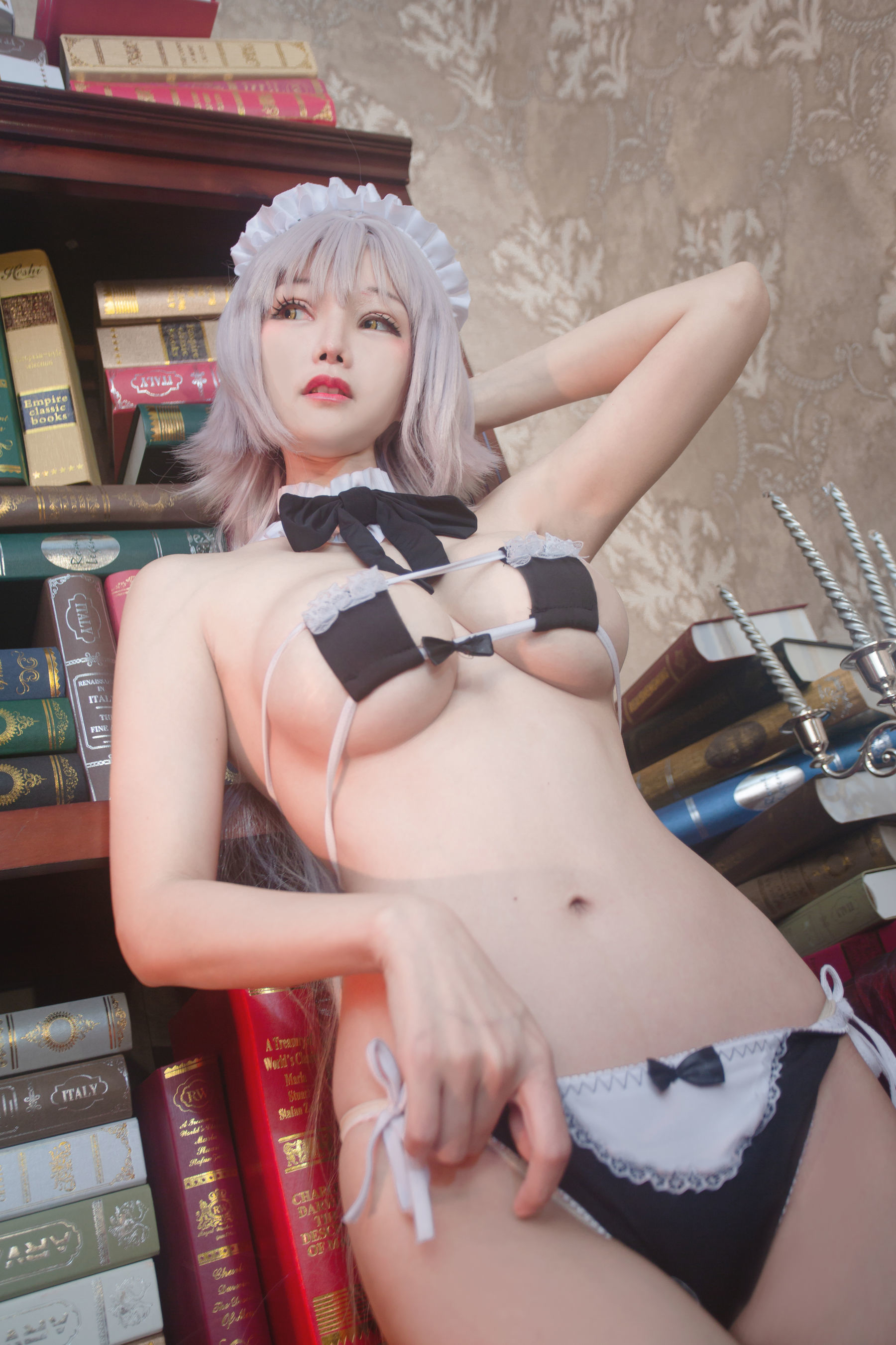 [网红COSER写真] Kitkat Cosplay 9 - Jalter Maid/(33P)