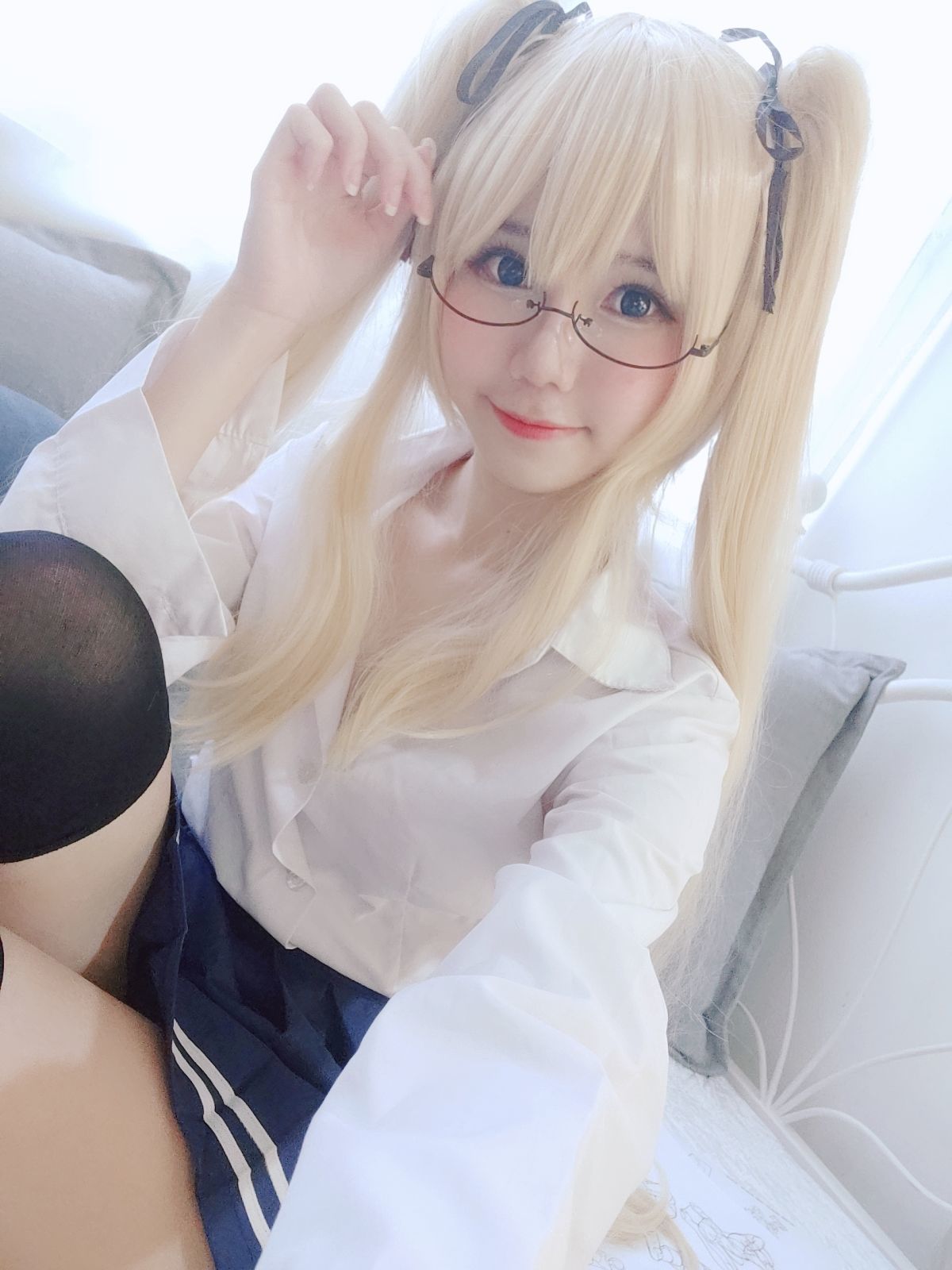 [网红COSER写真] Sally Dorasnow - Eriri School Girl/(43P)