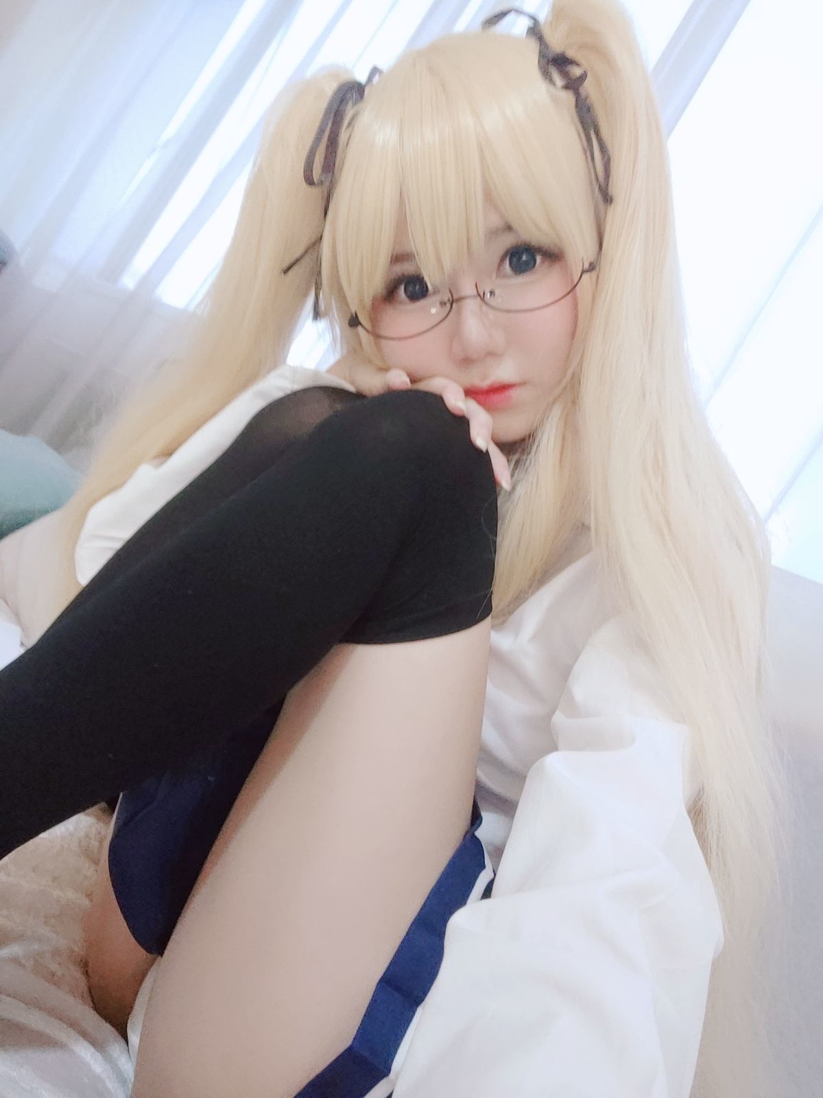 [网红COSER写真] Sally Dorasnow - Eriri School Girl/(43P)