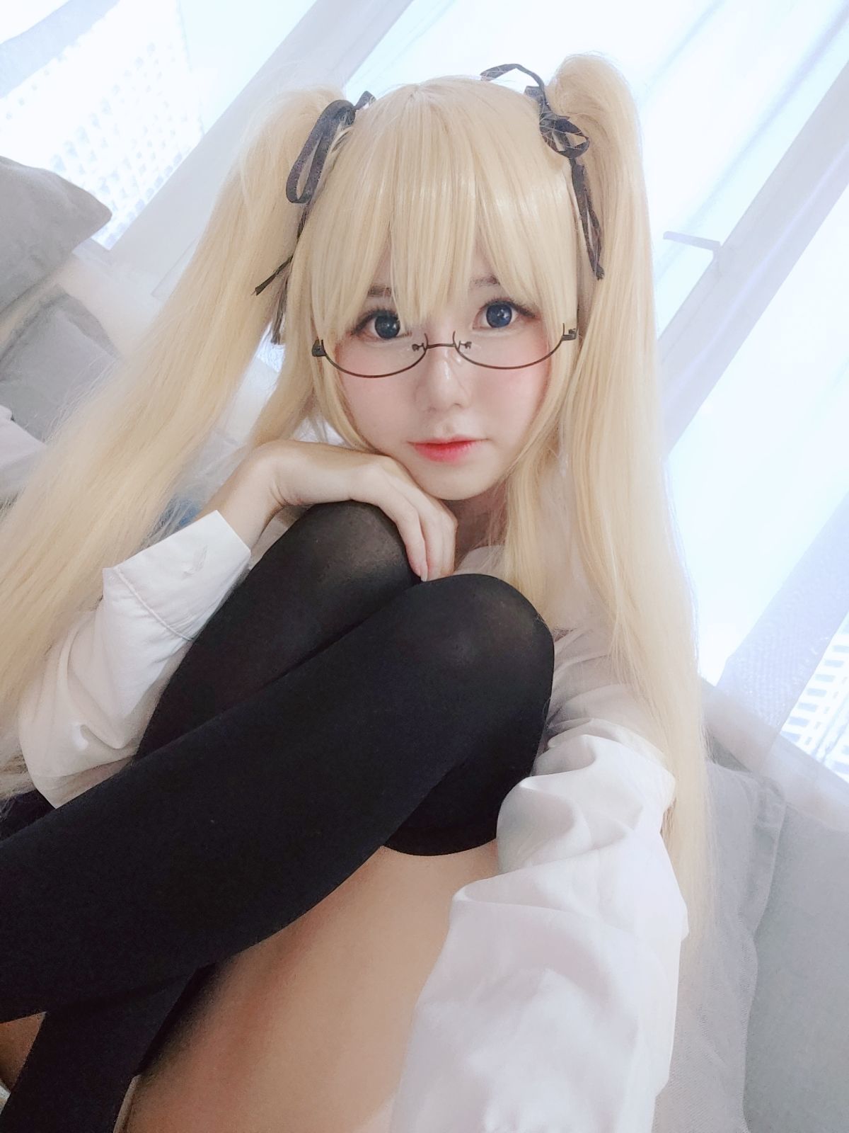 [网红COSER写真] Sally Dorasnow - Eriri School Girl/(43P)