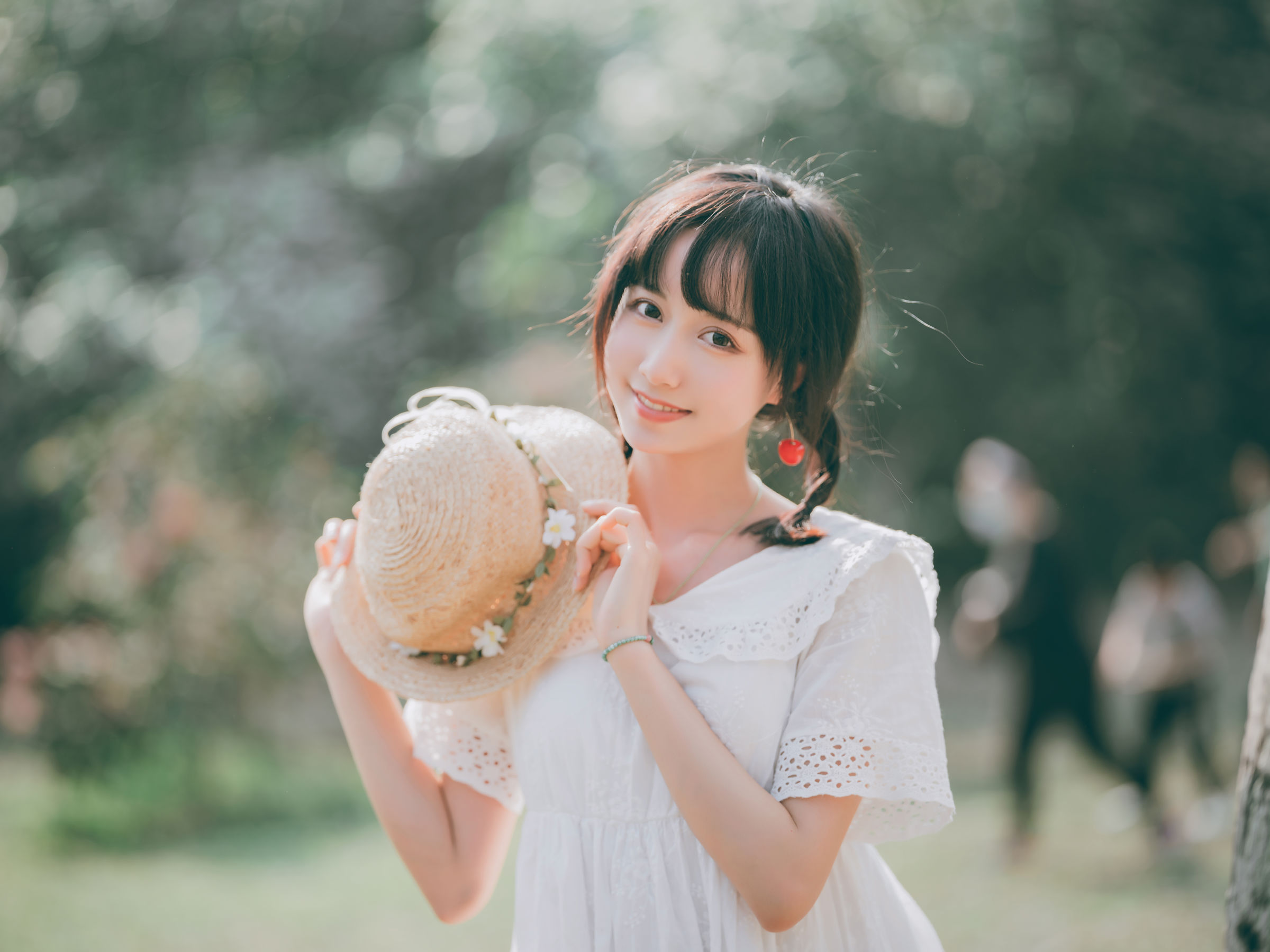 [福利COS] 萌系小姐姐木绵绵OwO - 夏日彩虹/(29P)