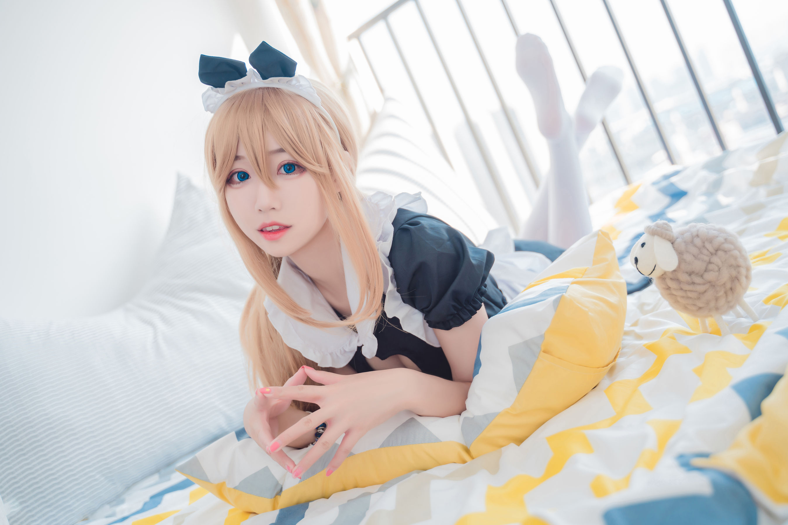 [福利COS] 猫君君MaoJun - 猫猫的女仆装/(41P)