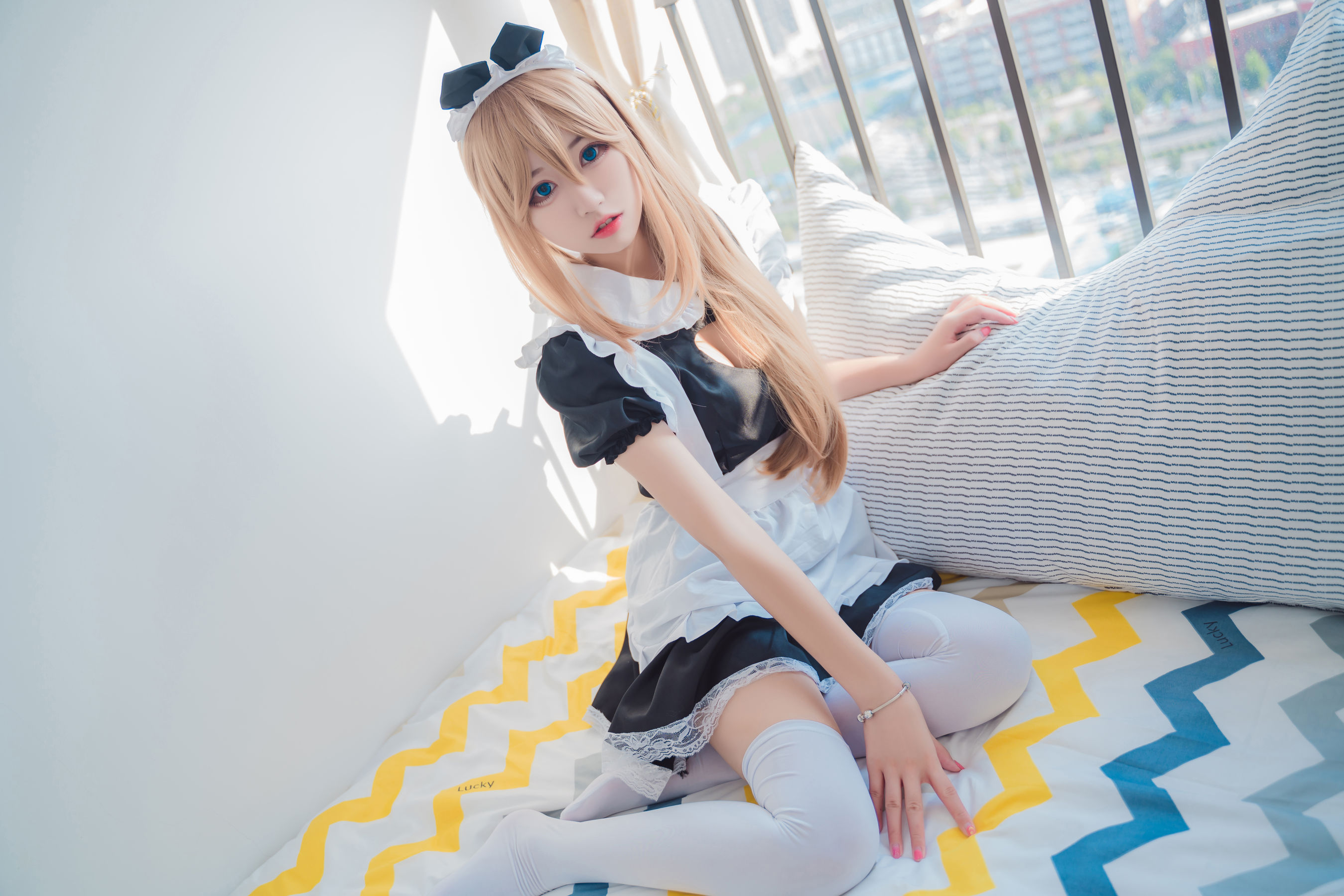 [福利COS] 猫君君MaoJun - 猫猫的女仆装/(41P)