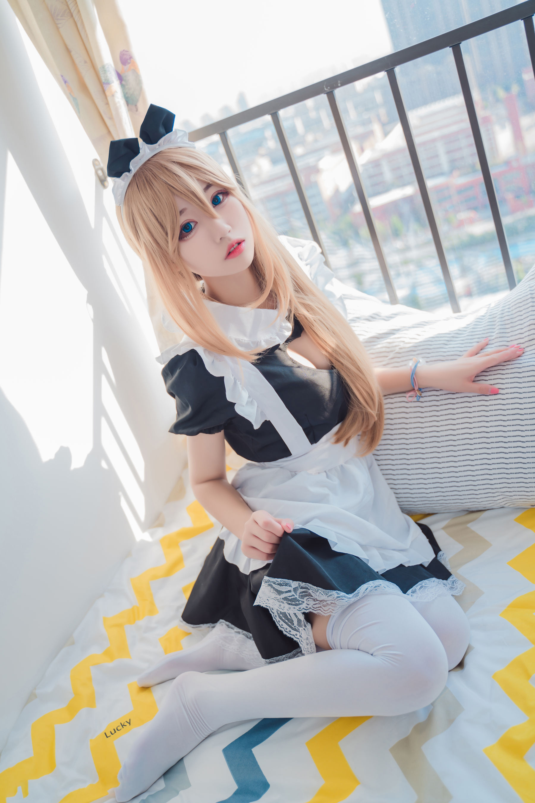 [福利COS] 猫君君MaoJun - 猫猫的女仆装/(41P)