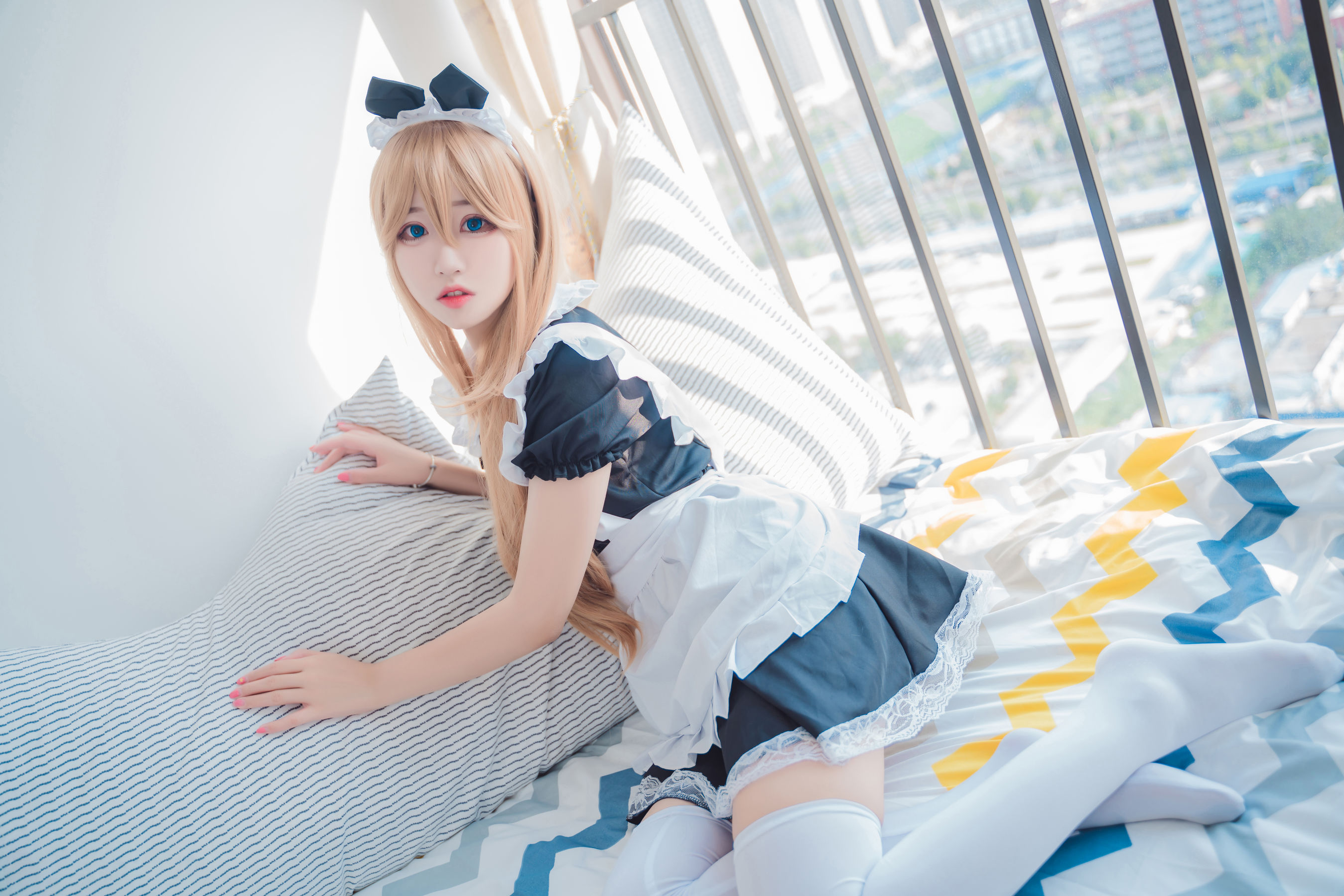 [福利COS] 猫君君MaoJun - 猫猫的女仆装/(41P)