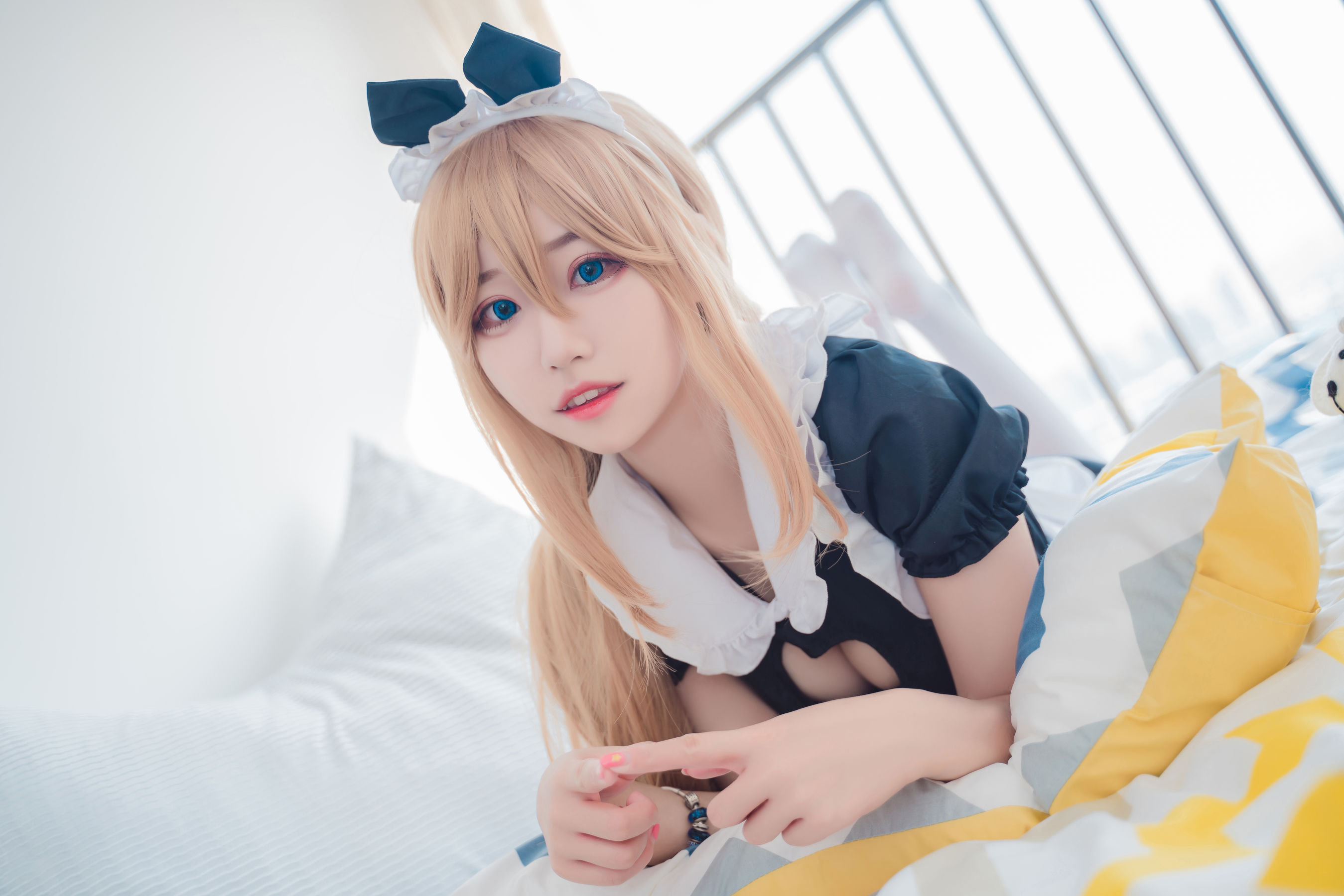 [福利COS] 猫君君MaoJun - 猫猫的女仆装/(41P)