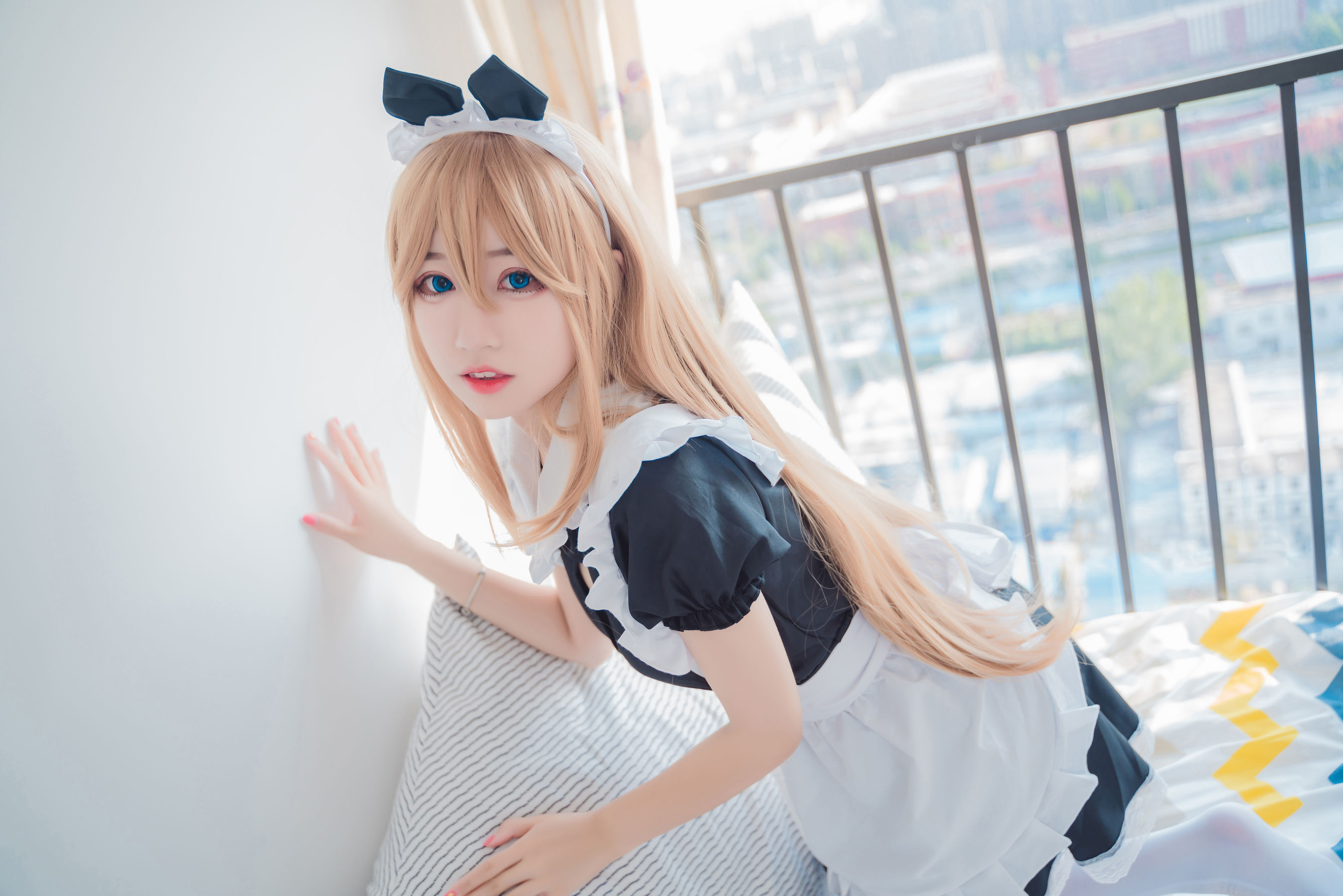 [福利COS] 猫君君MaoJun - 猫猫的女仆装/(41P)