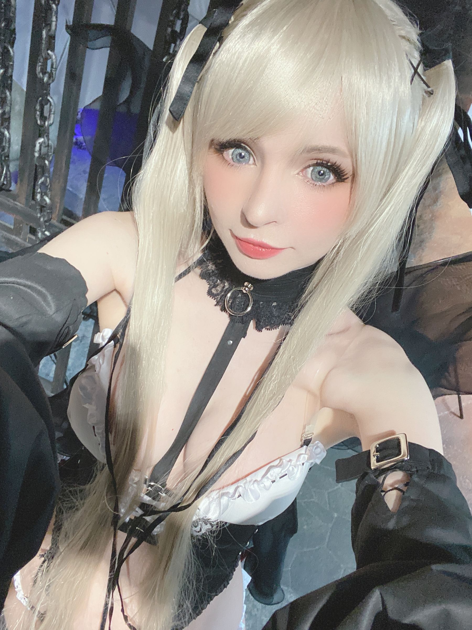 [福利COS] Peach milky - Sakimichan Marie Rose Set/(58P)