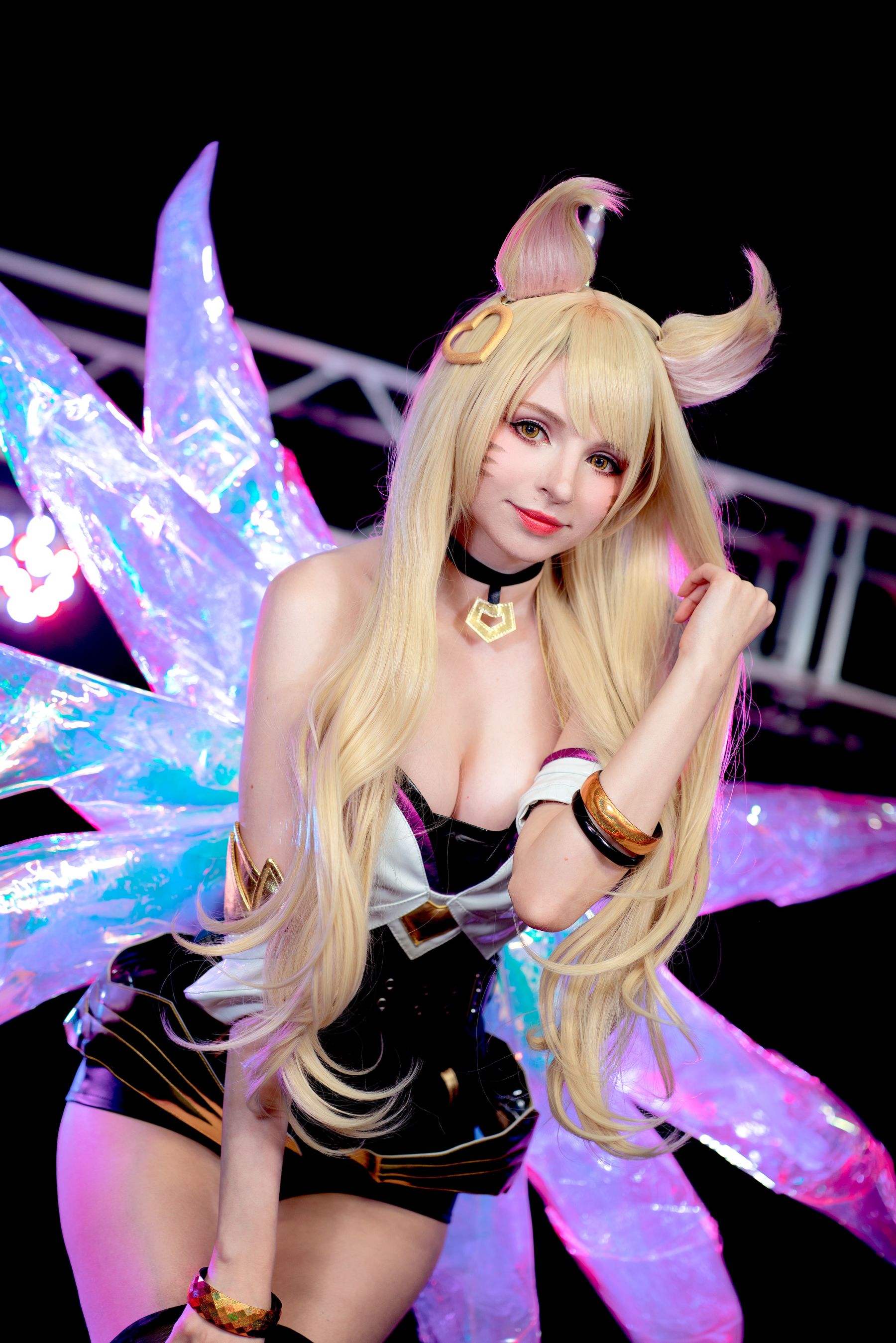 [福利COS] Peach milky - Peachmilky KDA Ahri [League of Legends]/(142P)