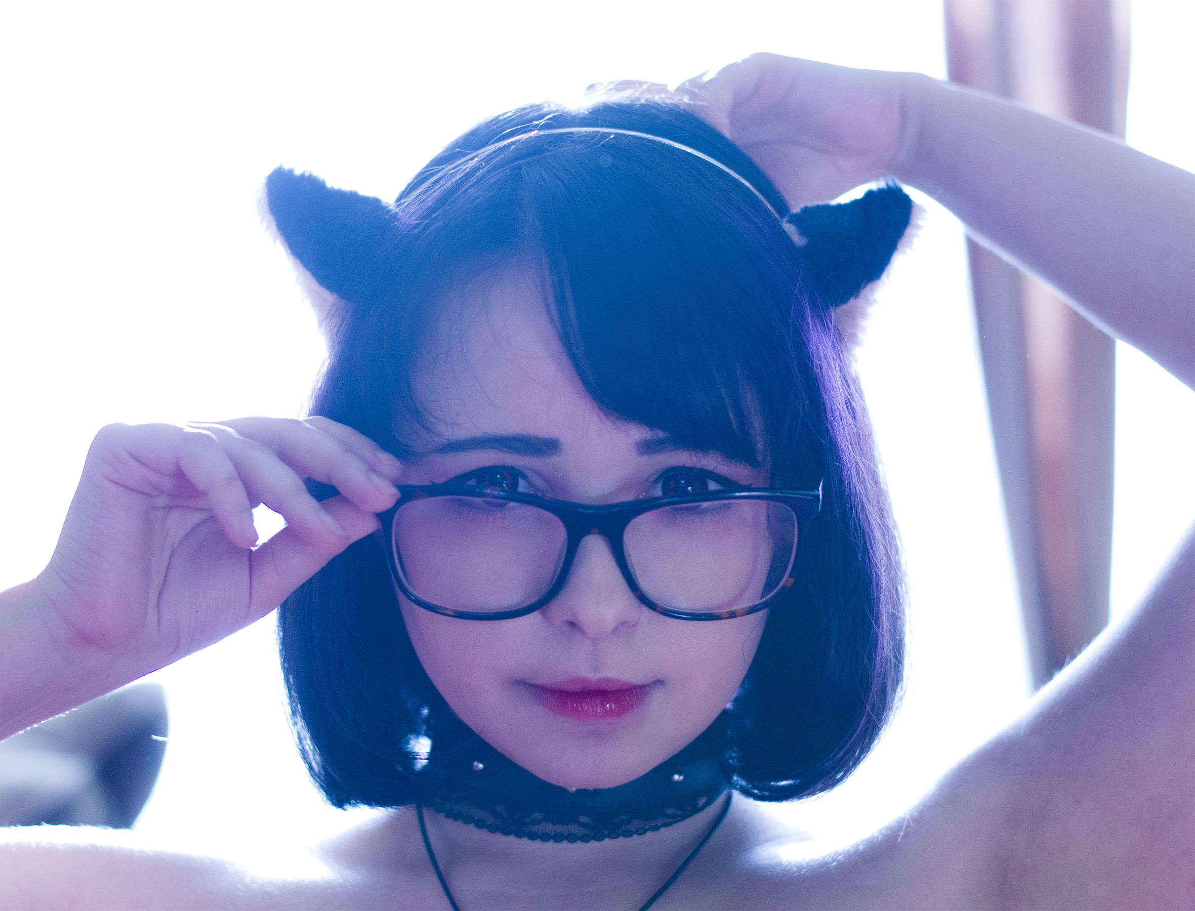 [福利COS] Yoshinobi - Lingerie Gamer/(13P)