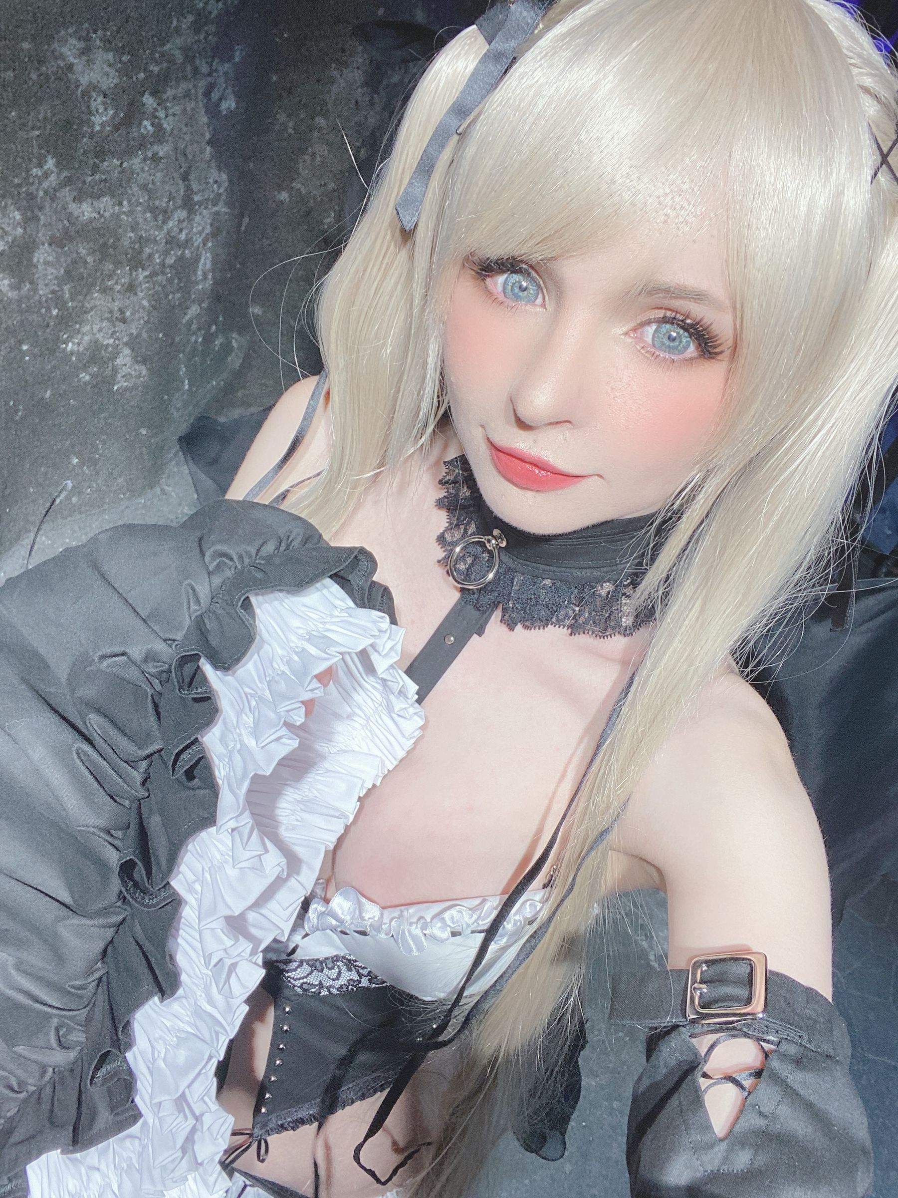 [福利COS] Peach milky - Sakimichan Marie Rose Set/(58P)