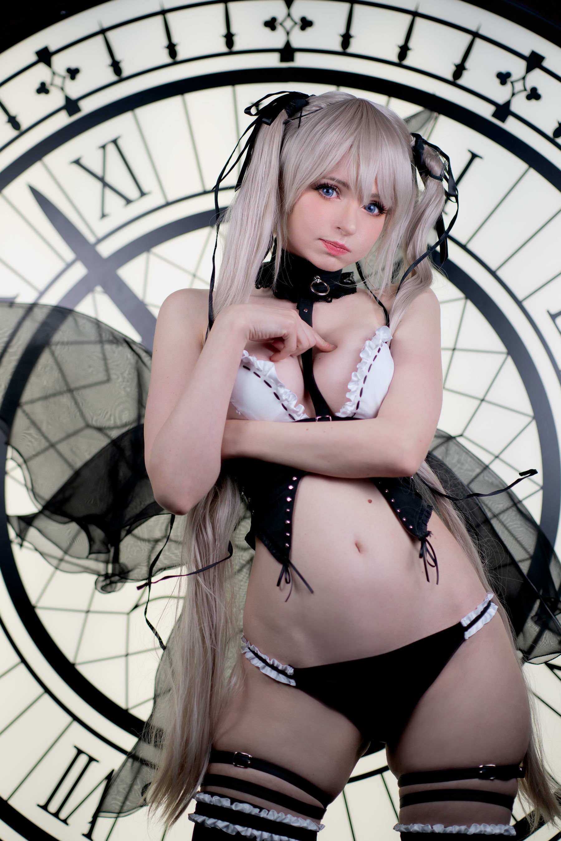 [福利COS] Peach milky - Sakimichan Marie Rose Set/(58P)