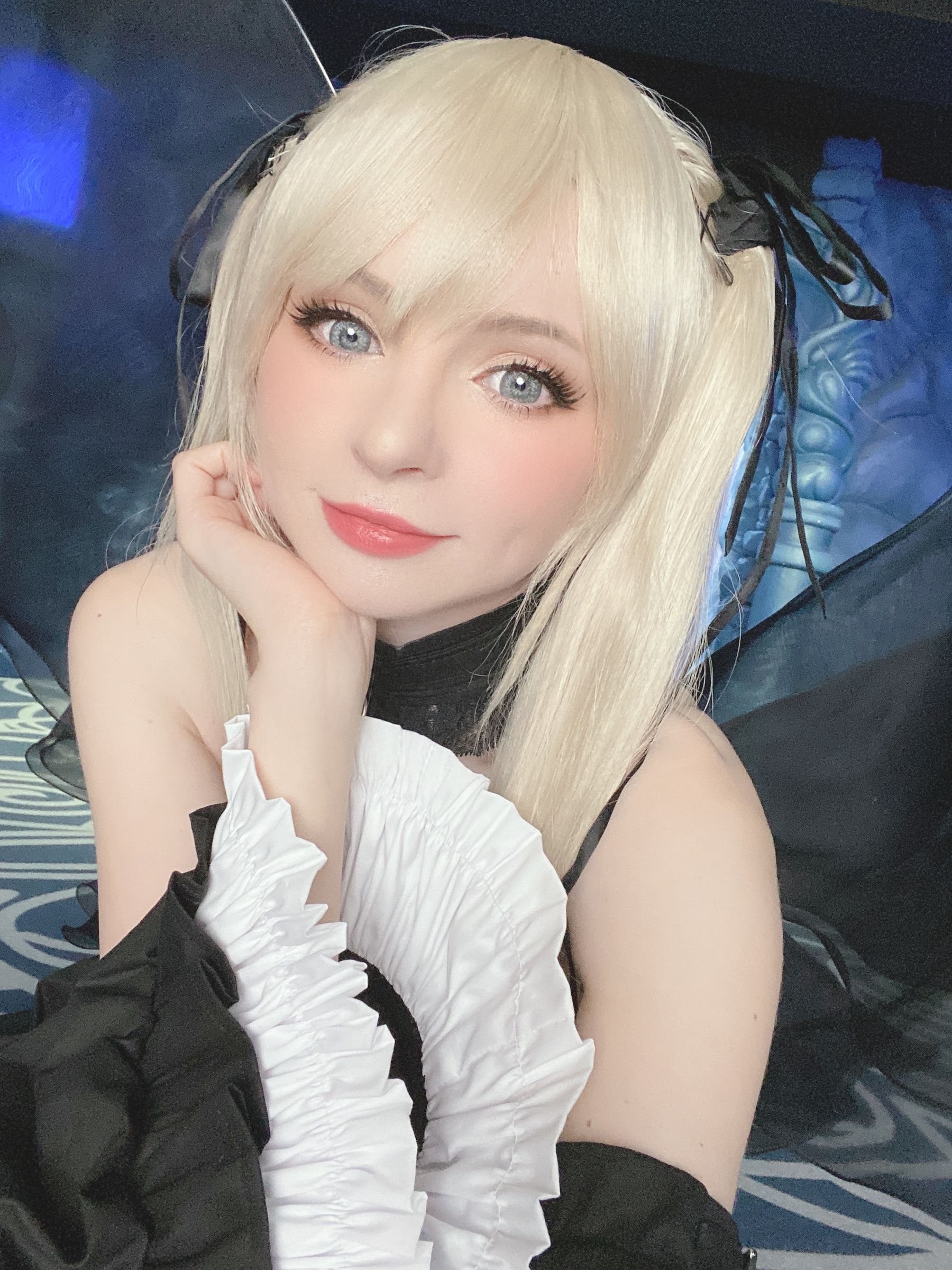 [福利COS] Peach milky - Sakimichan Marie Rose Set/(58P)