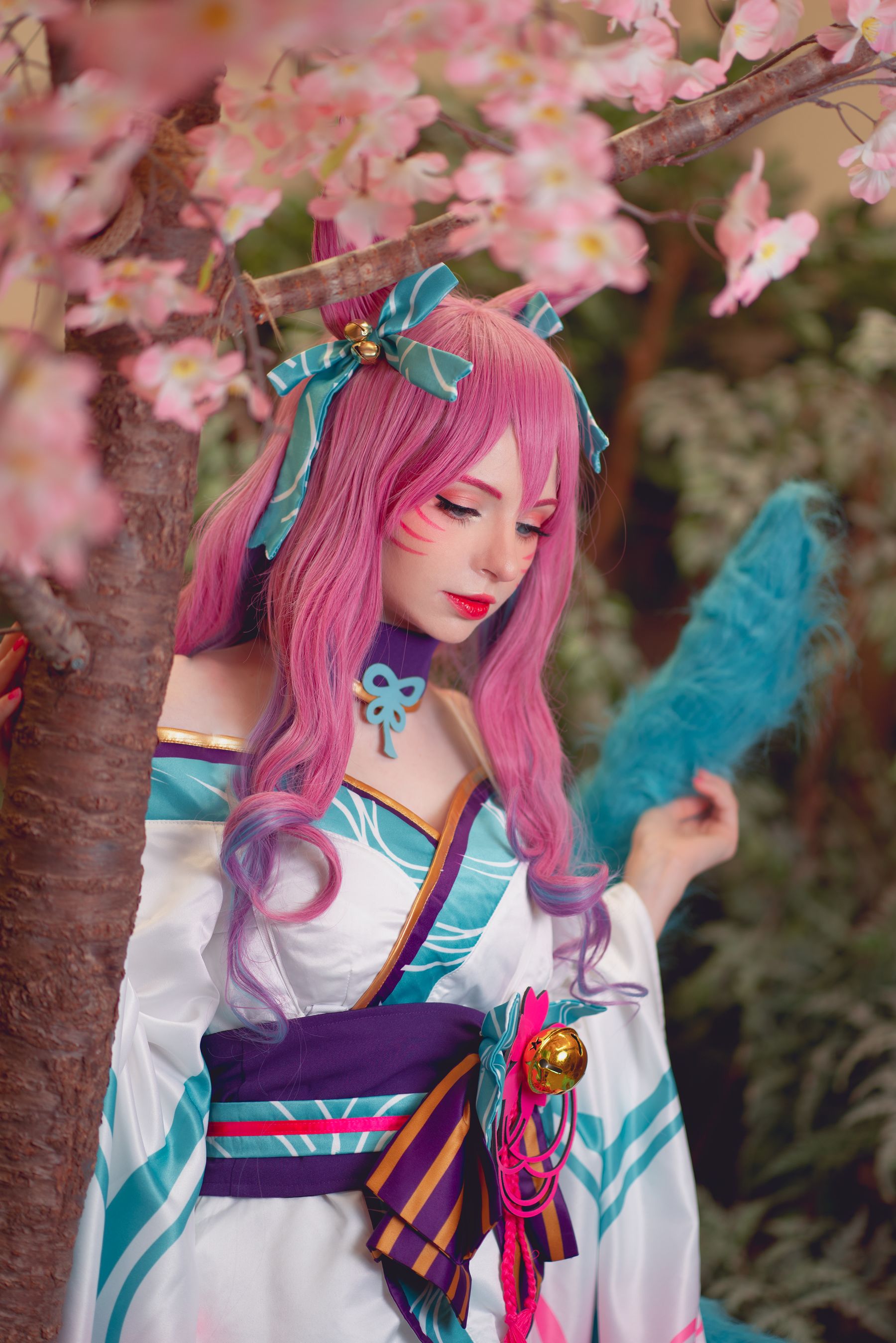 [福利COS] Peach milky - Peachmilky KDA Ahri [League of Legends]/(142P)