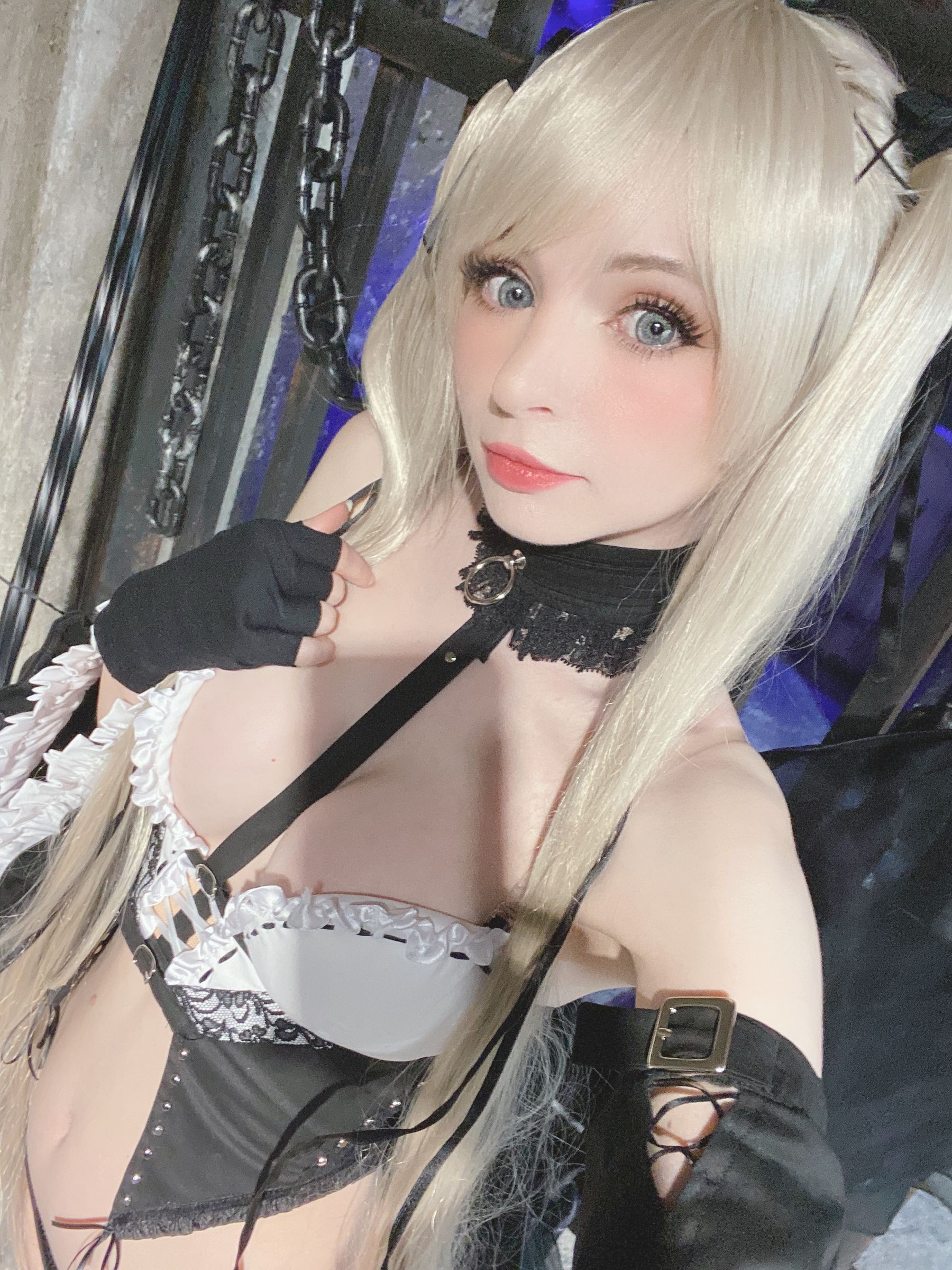 [福利COS] Peach milky - Sakimichan Marie Rose Set/(58P)