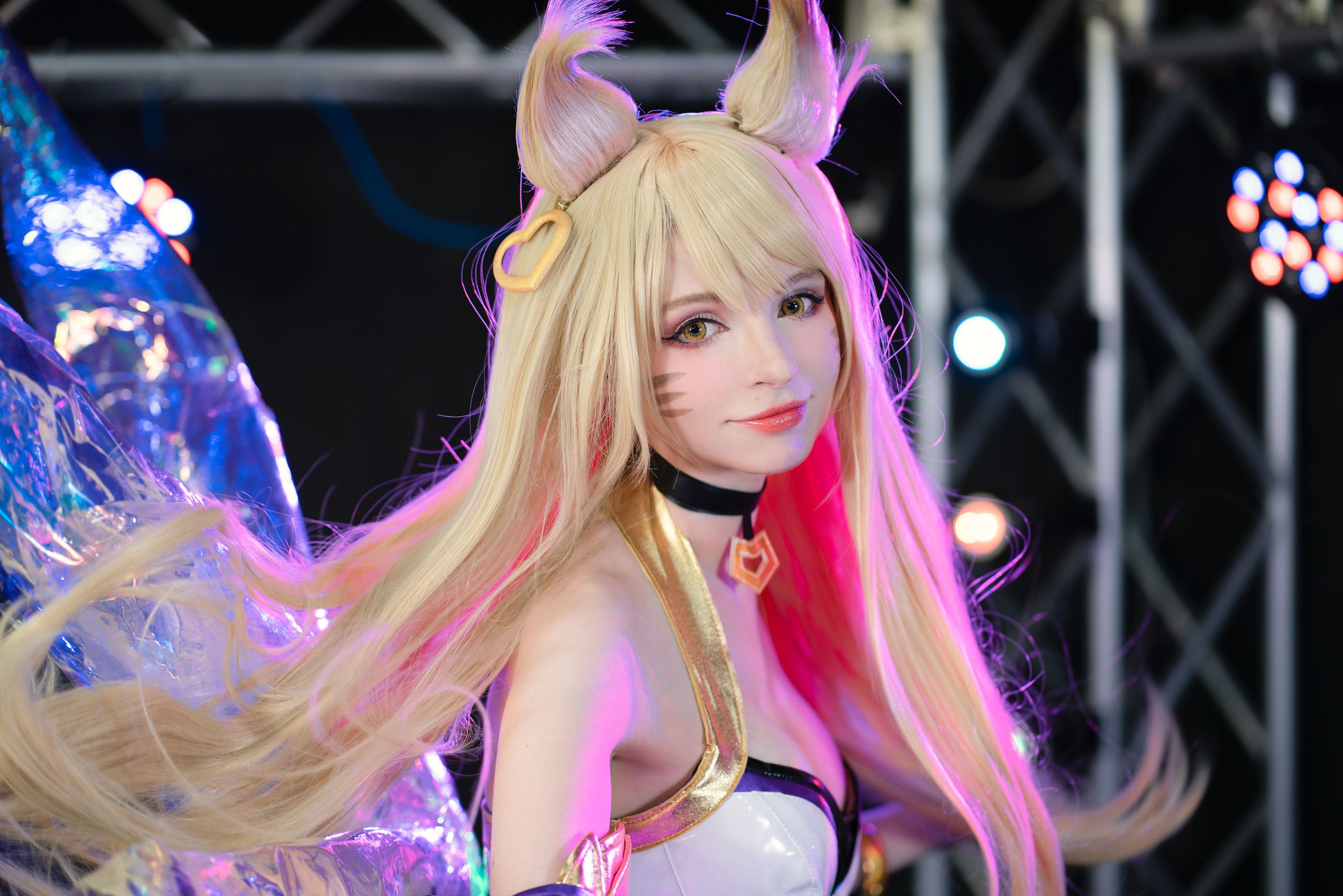 [福利COS] Peach milky - Peachmilky KDA Ahri [League of Legends]/(142P)