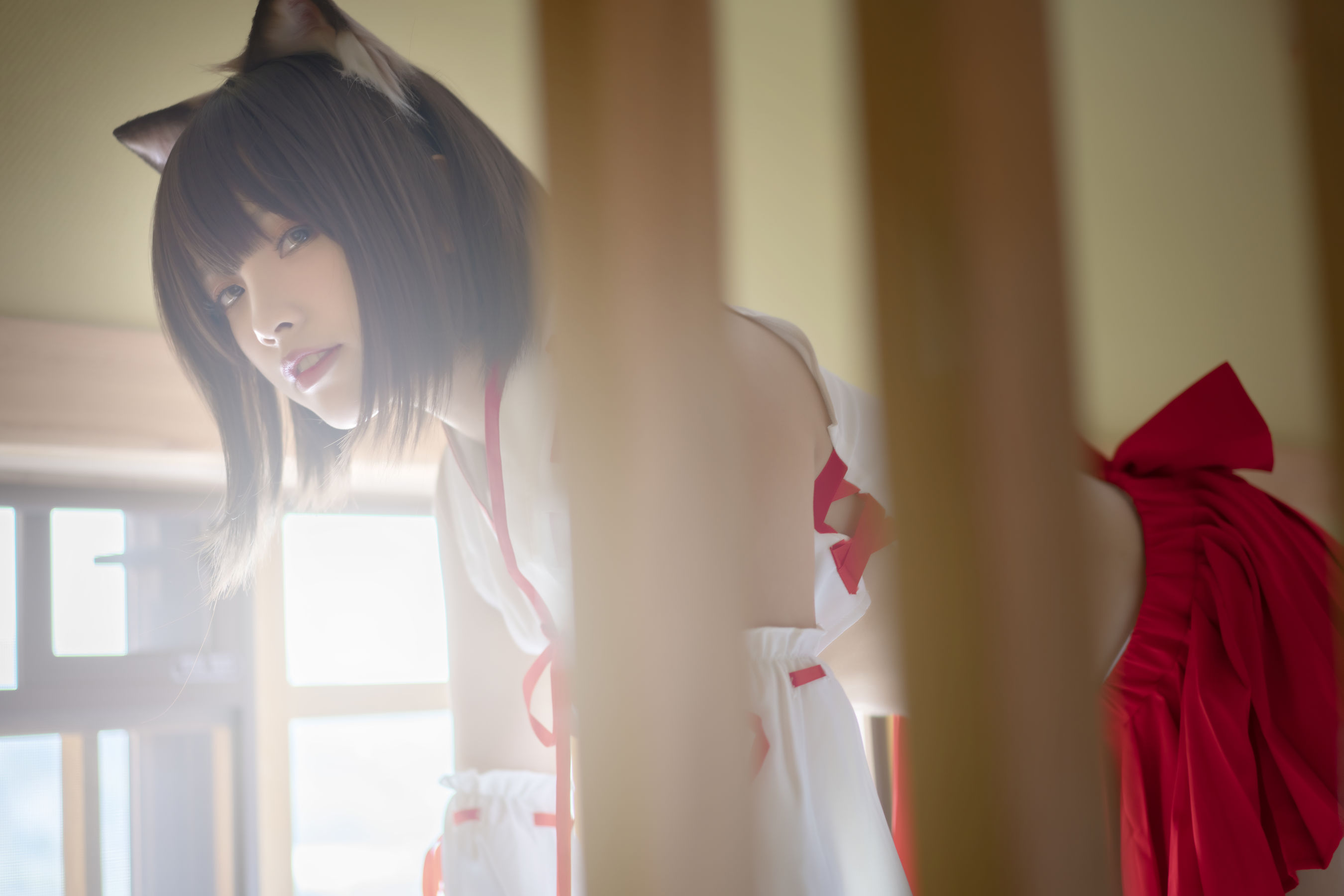 [福利COS] Neko-薇薇 - 巫女/(31P)