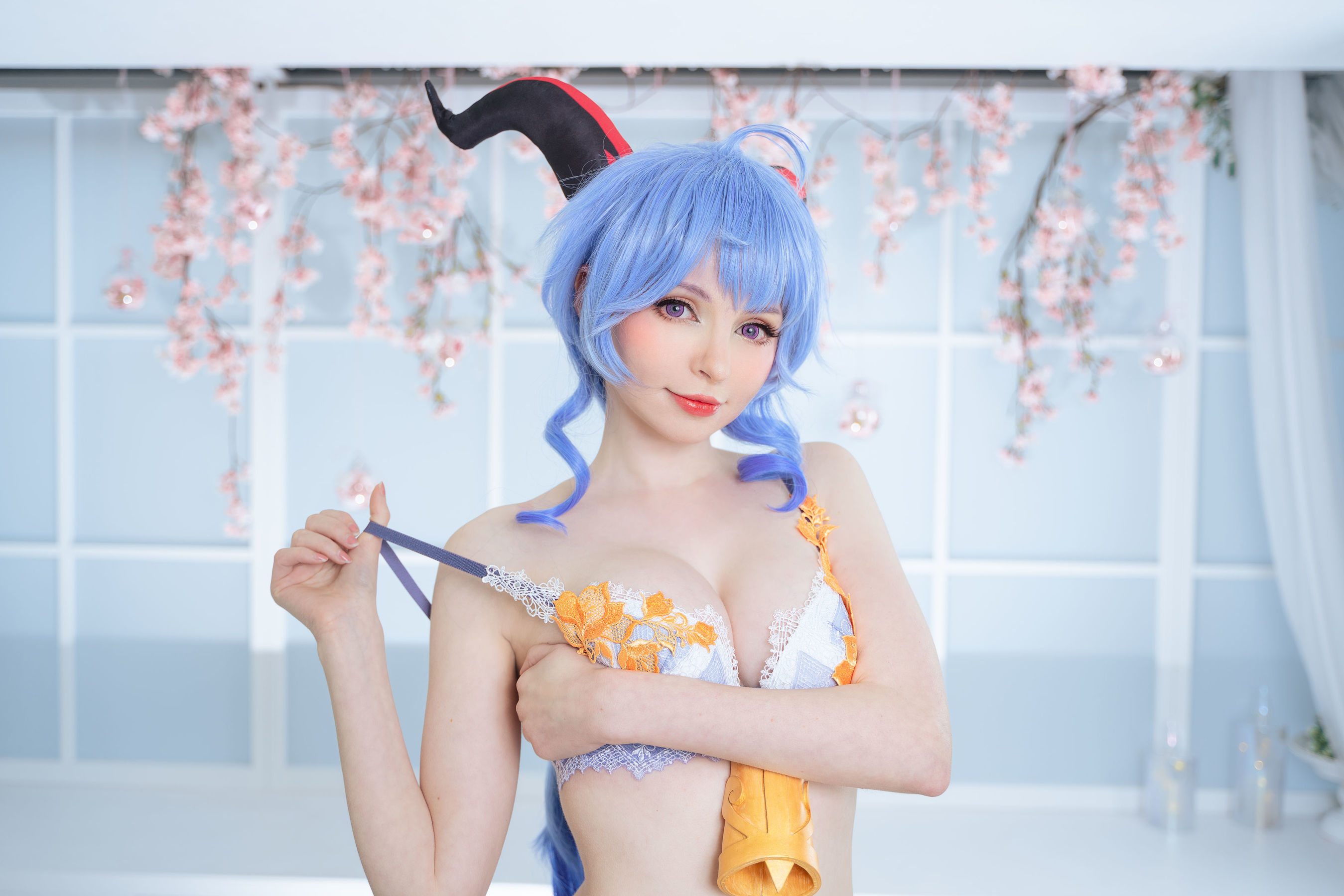 [福利COS] Peach milky - Ganyu/(40P)