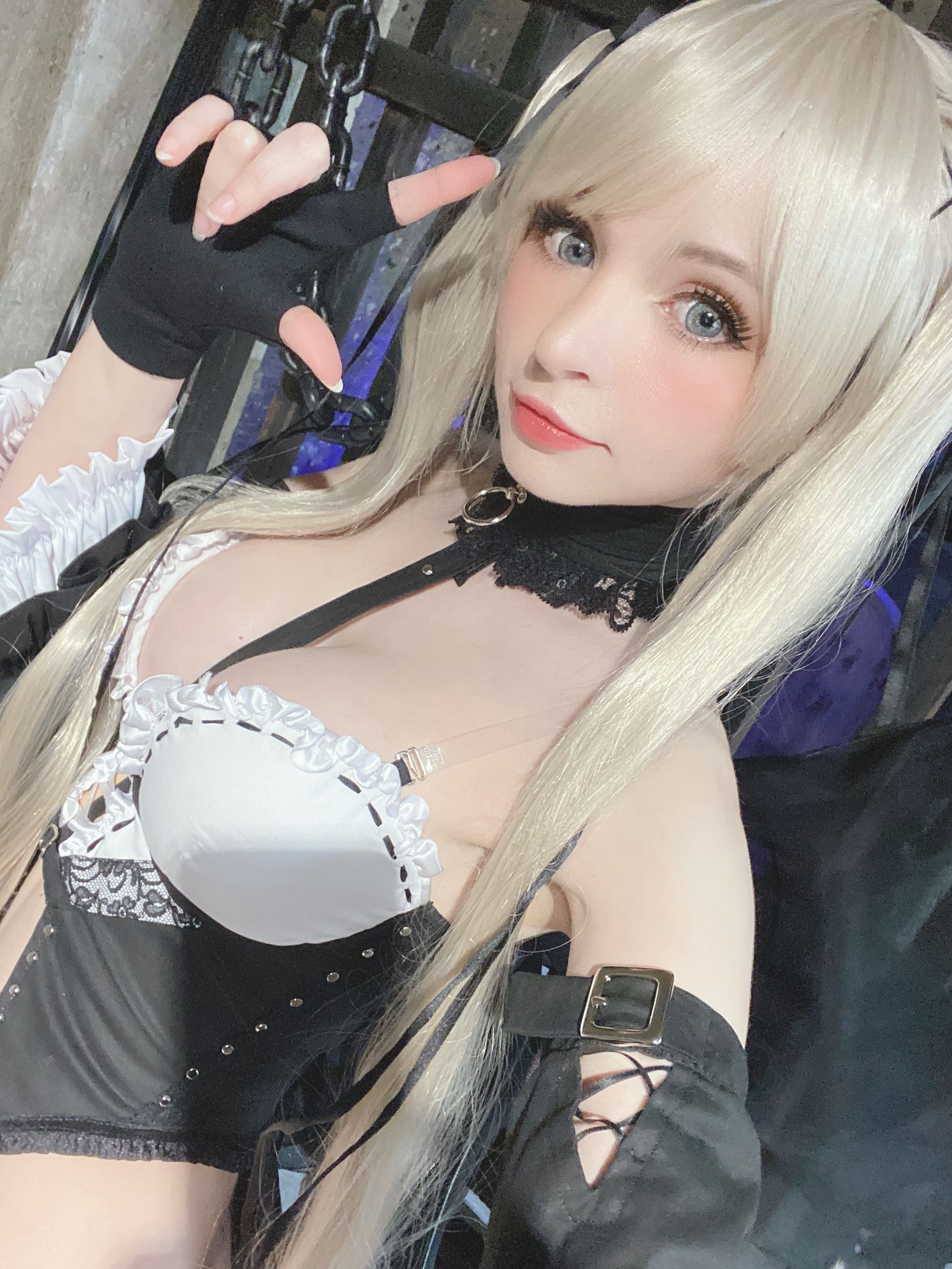 [福利COS] Peach milky - Sakimichan Marie Rose Set/(58P)