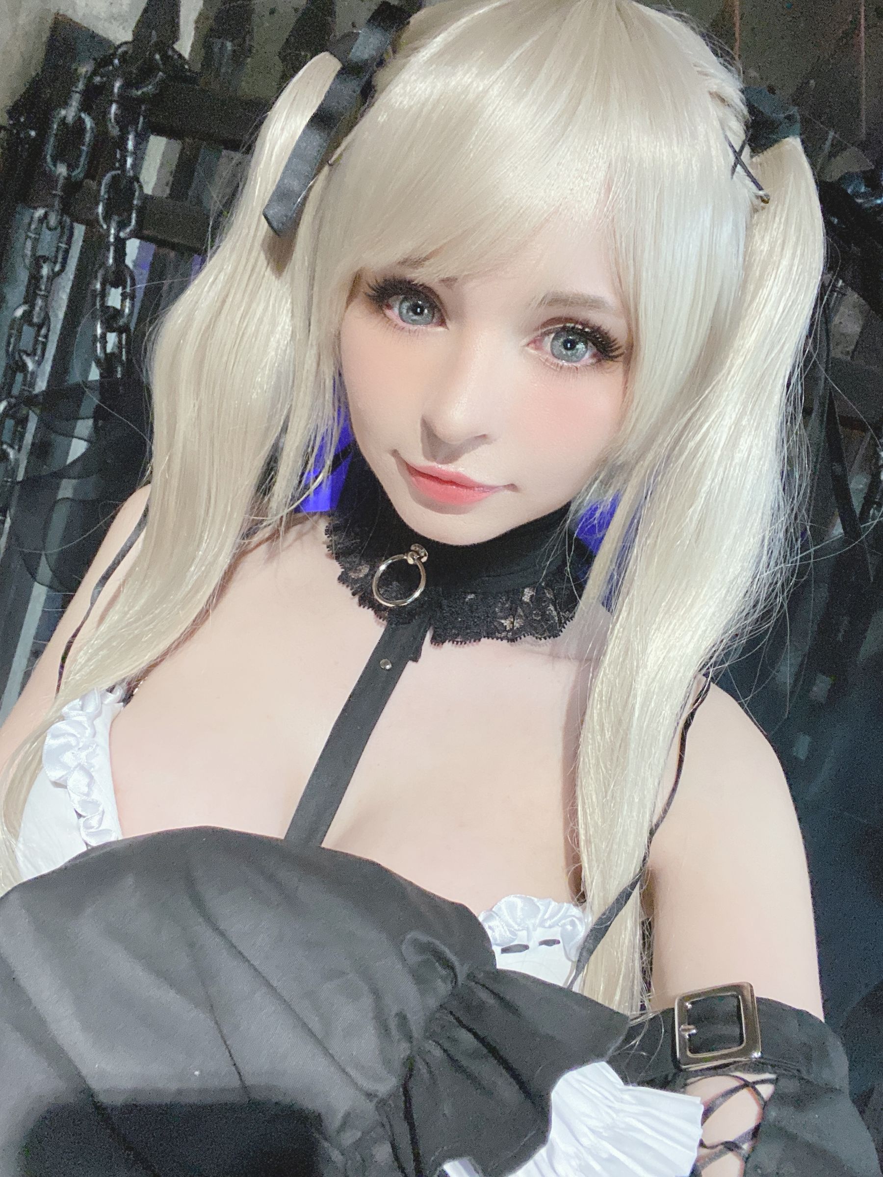 [福利COS] Peach milky - Sakimichan Marie Rose Set/(58P)