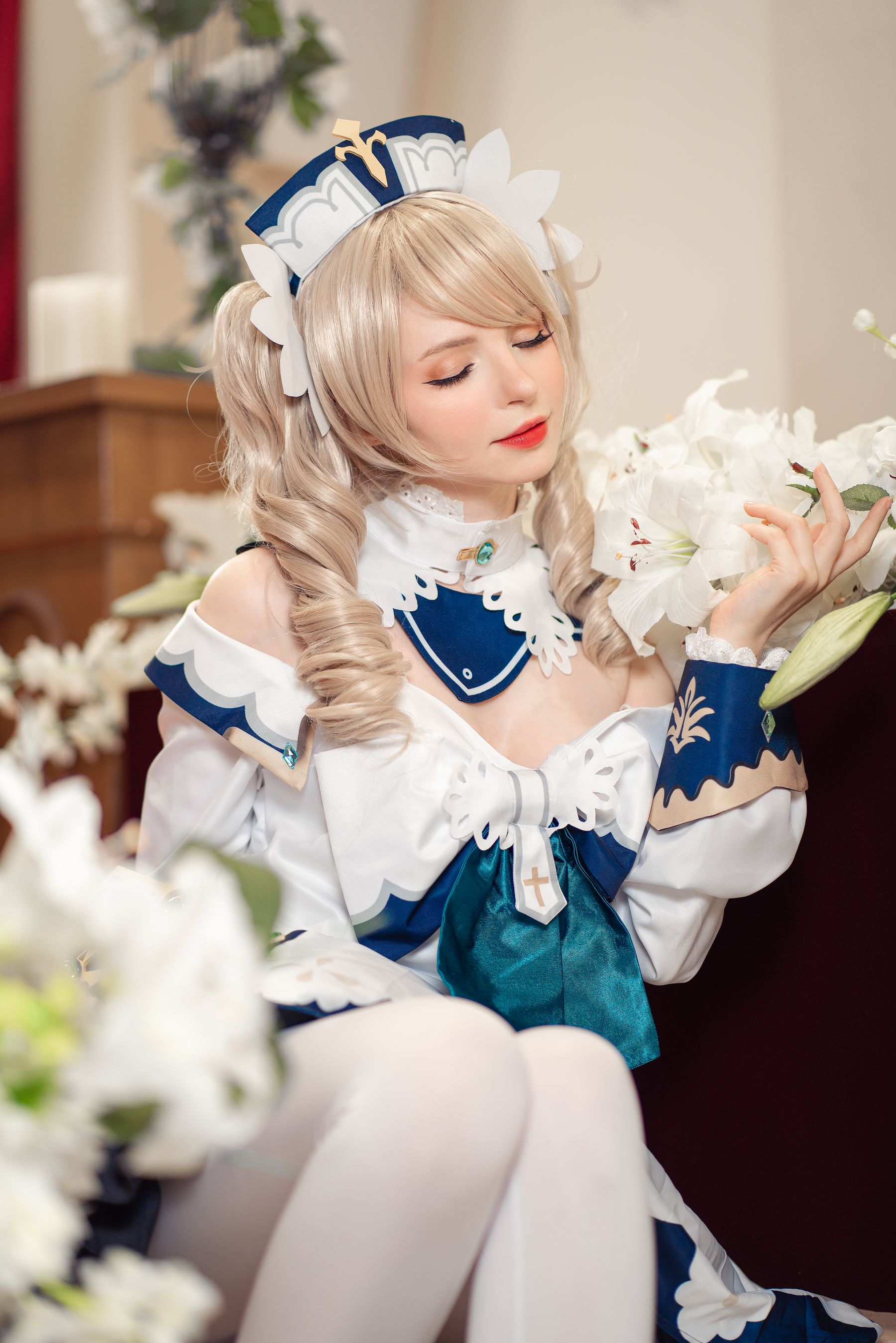 [福利COS] Peach milky - Barbara/(96P)