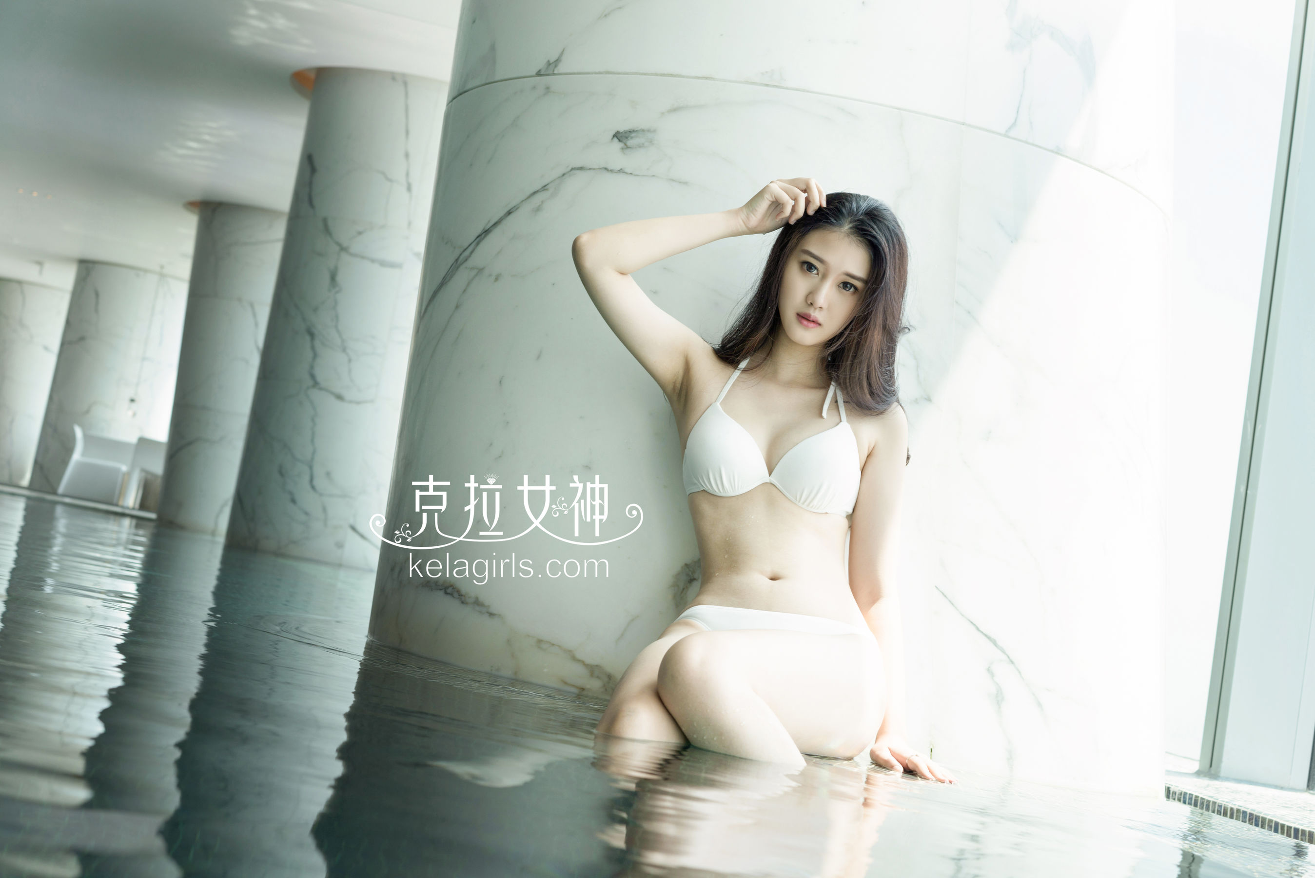 [克拉女神Kelagirls]  苏可可 无辜の白海豚/(32P)