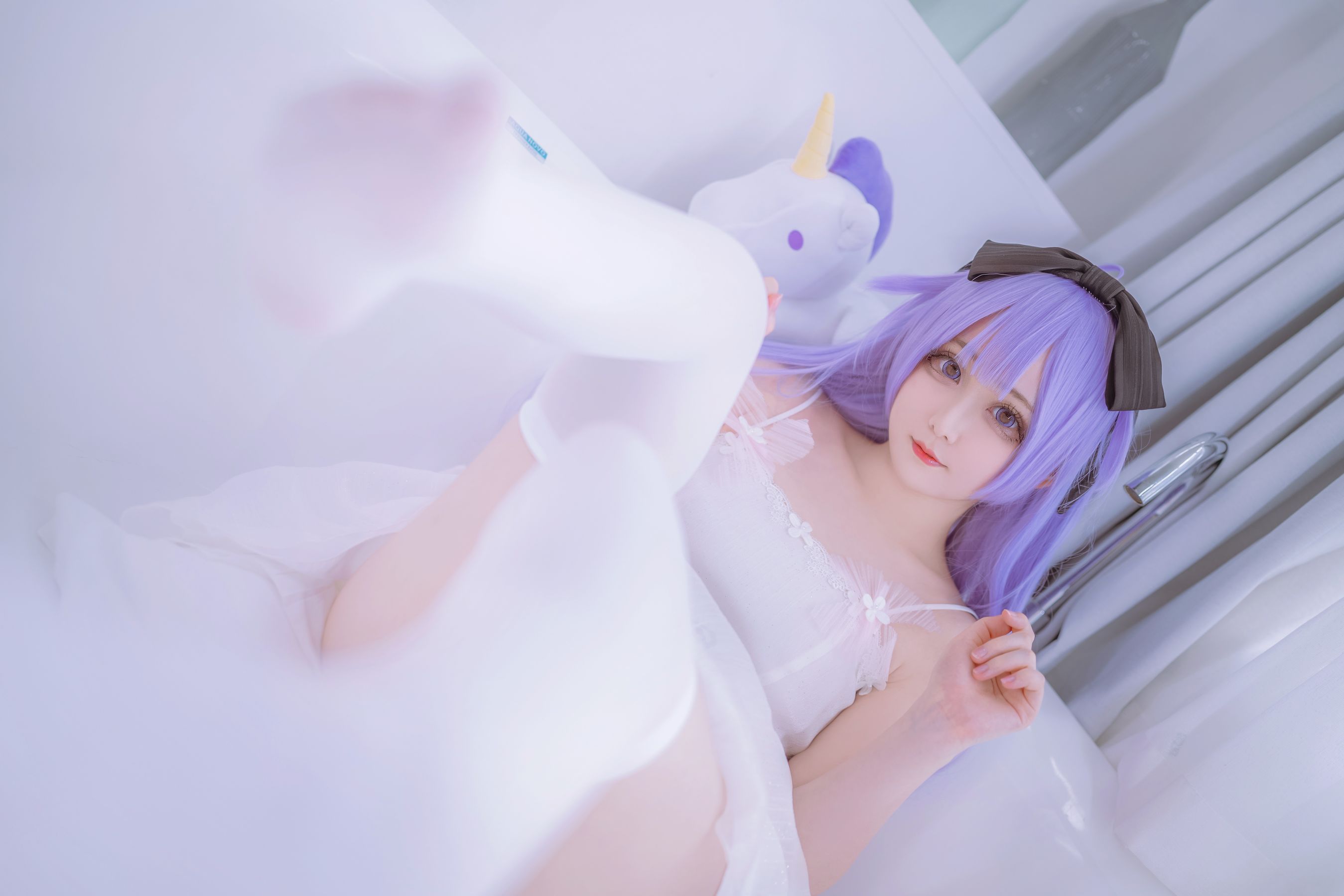 [福利COS] Sayako - シロクマと夏のアイスタイム/(51P)