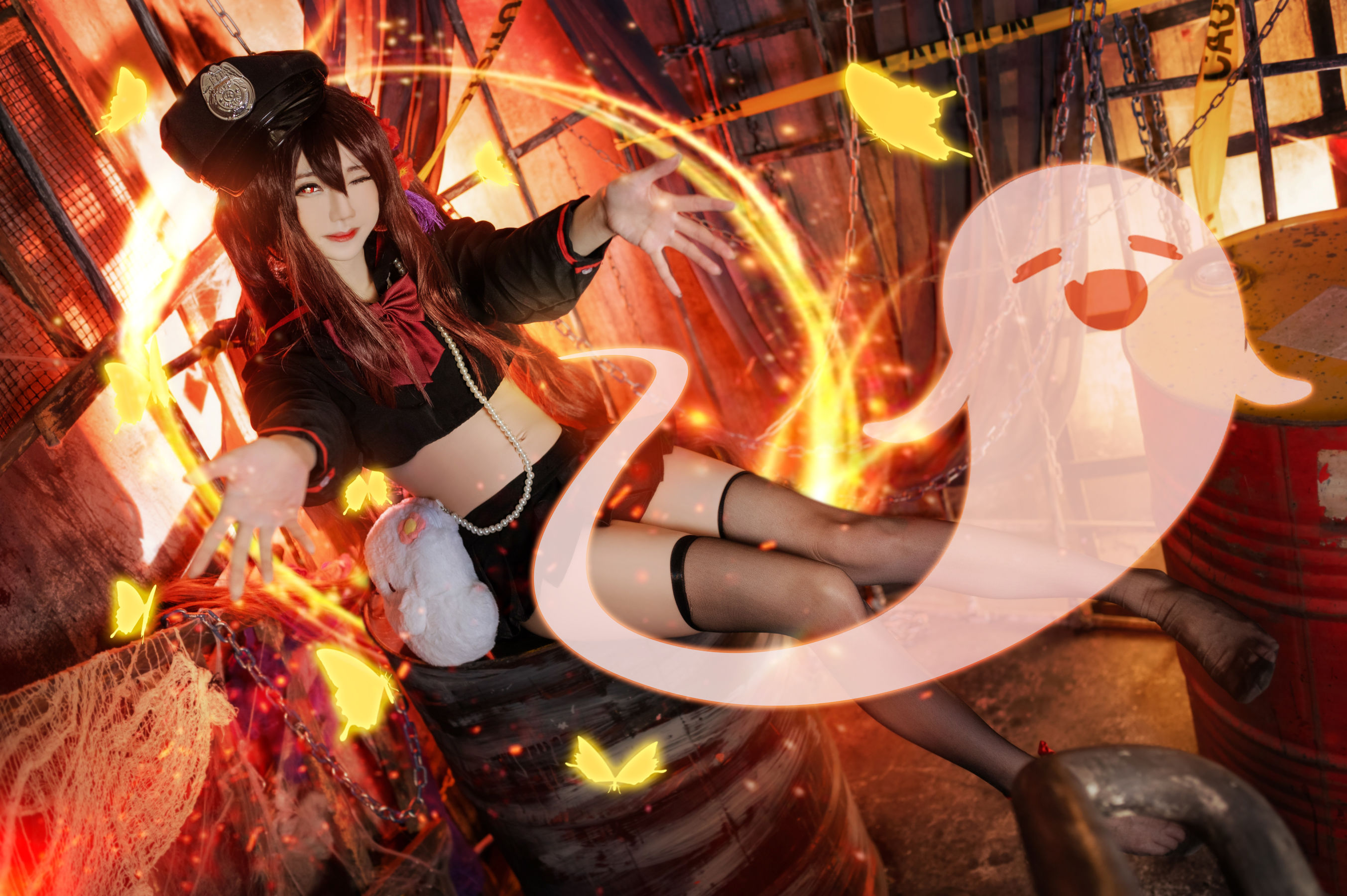 [福利COS] Sally Dorasnow - Hu-Tao/(44P)