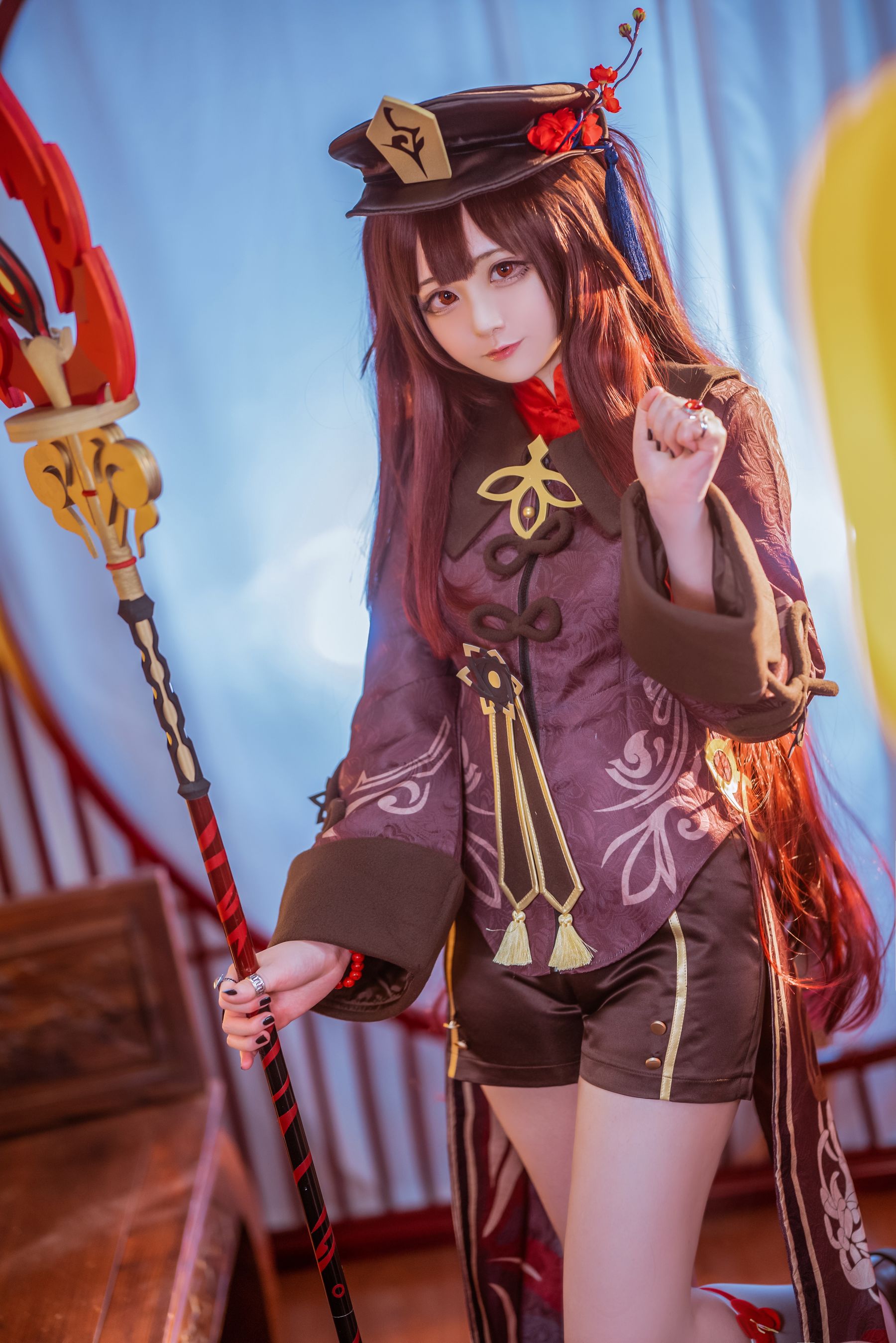 [福利COS] Sayako - 原神胡桃/(62P)