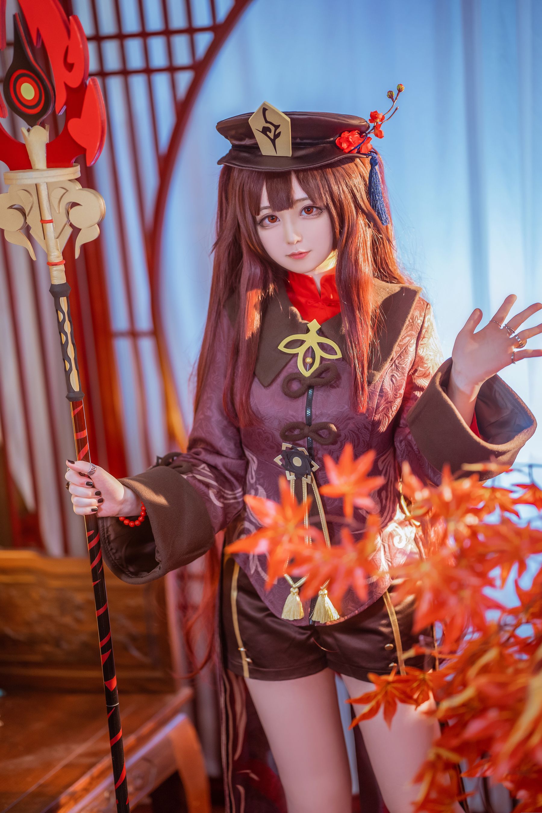 [福利COS] Sayako - 原神胡桃/(62P)