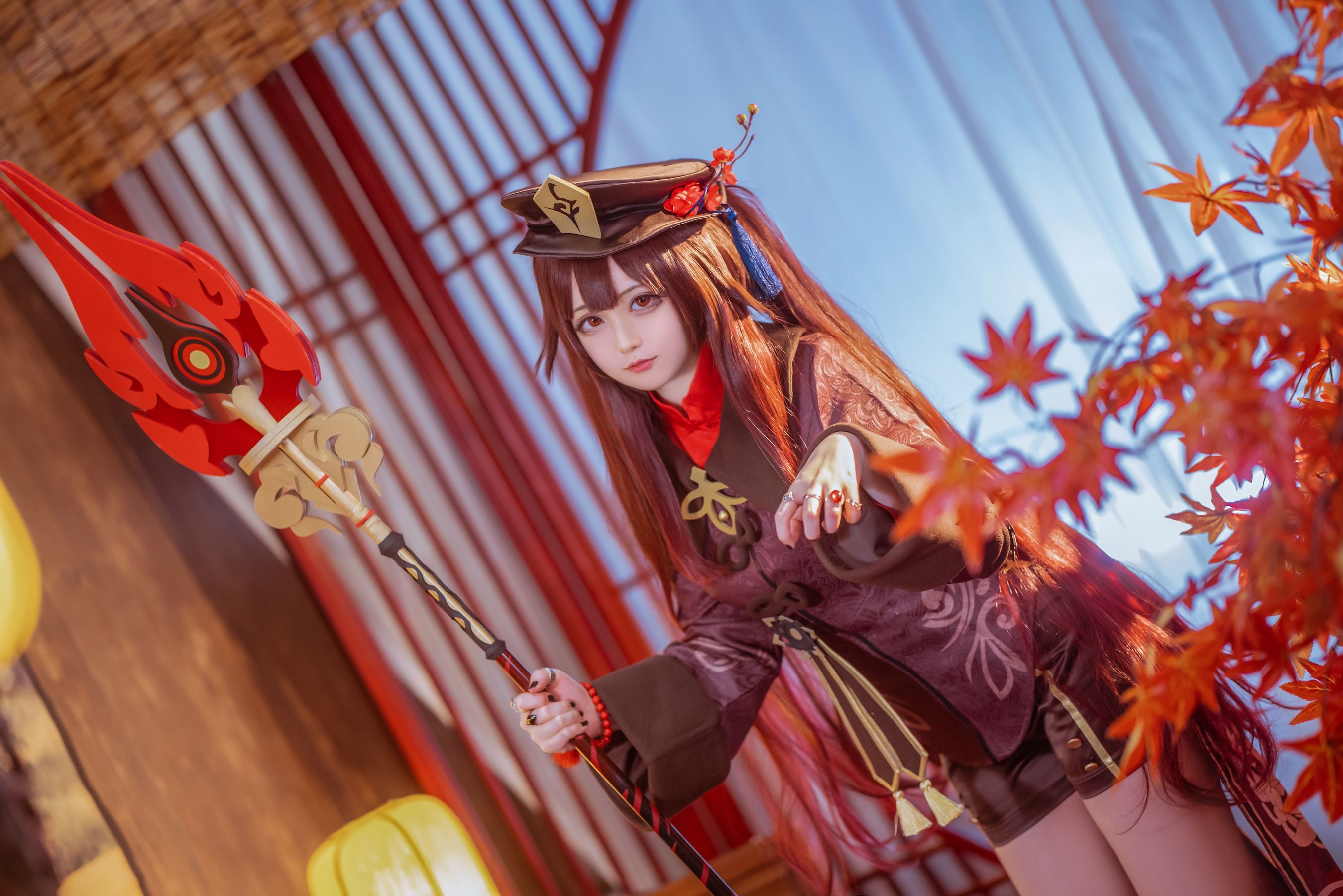 [福利COS] Sayako - 原神胡桃/(62P)